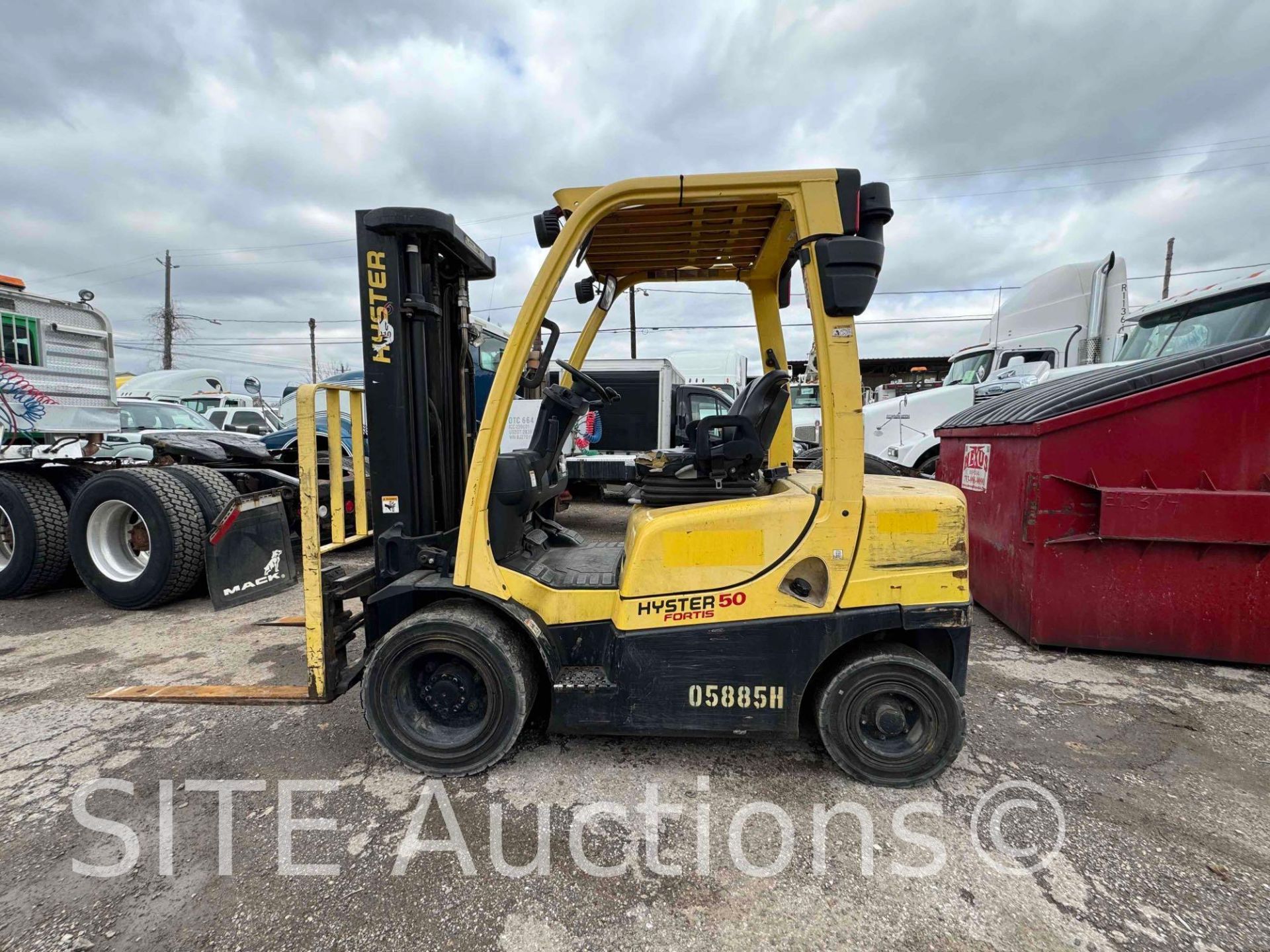 2010 Hyster H50FT Forklift - Image 4 of 11