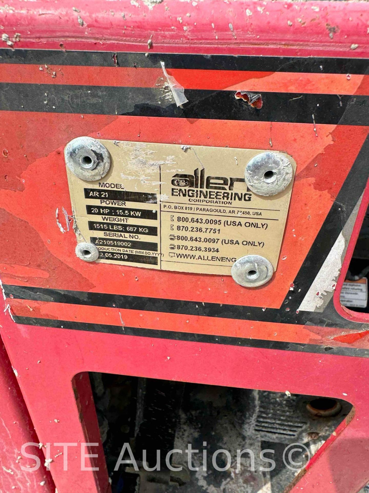2019 Allen AR21 Concrete Buggy - Image 9 of 17