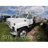 1998 GMC C7500 S/A Flatbed Truck w/ Well Pulling Unit