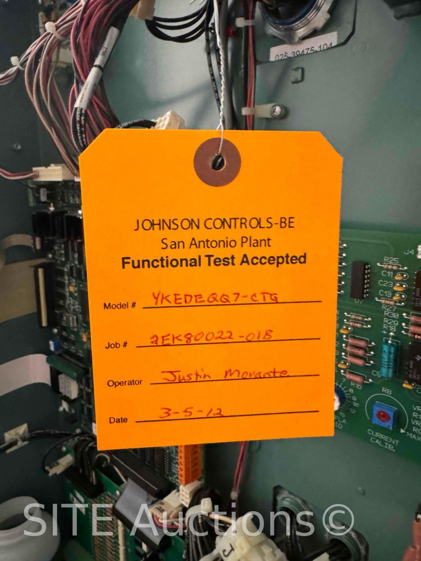 UNUSED 2012 York by Johnson Controls MaxE Centrifugal Chiller - Image 21 of 21