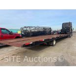 1995 Trail-Eze DD6T38CF Sliding Axle Tilt Deck Trailer