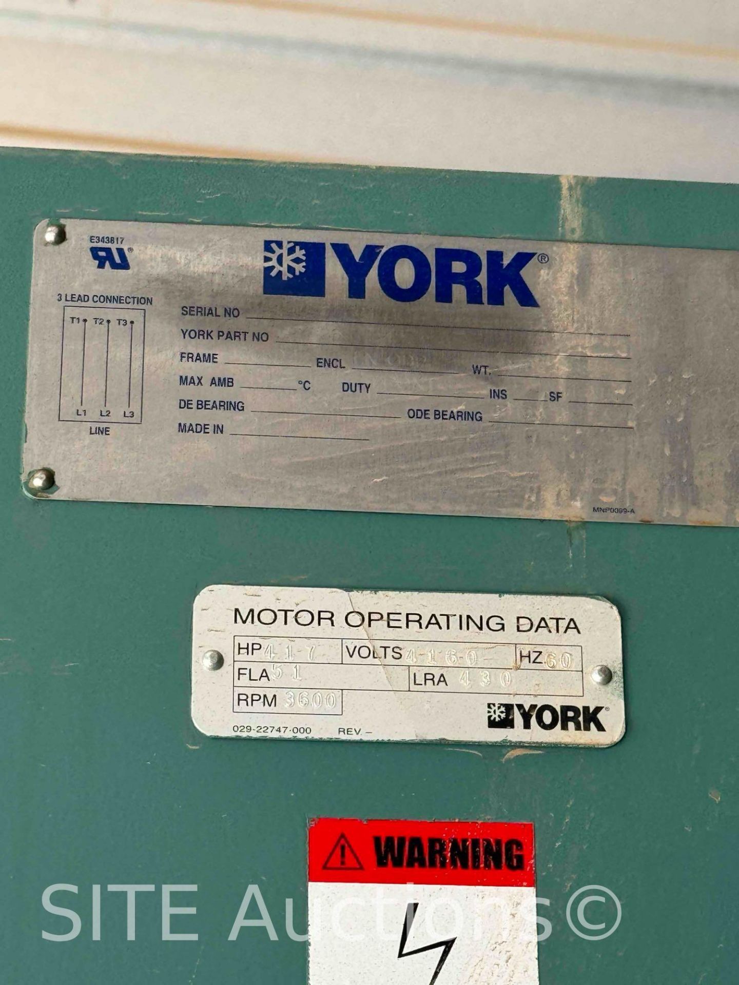UNUSED 2012 York by Johnson Controls MaxE Centrifugal Chiller - Image 13 of 16