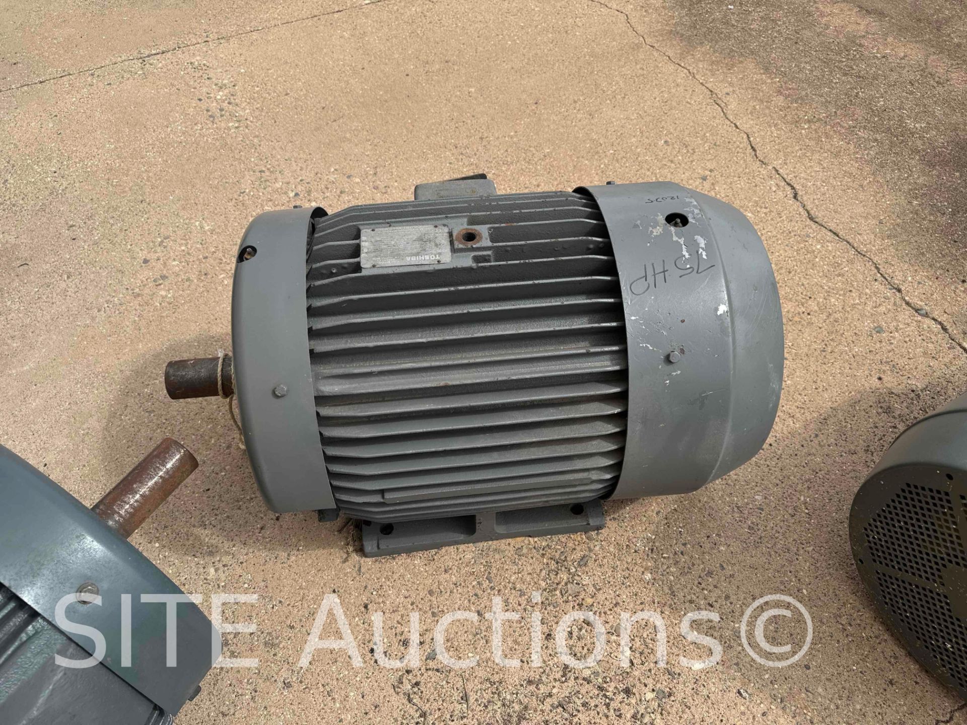 Toshiba 75HP Electric Motor - UNUSED - Image 5 of 7