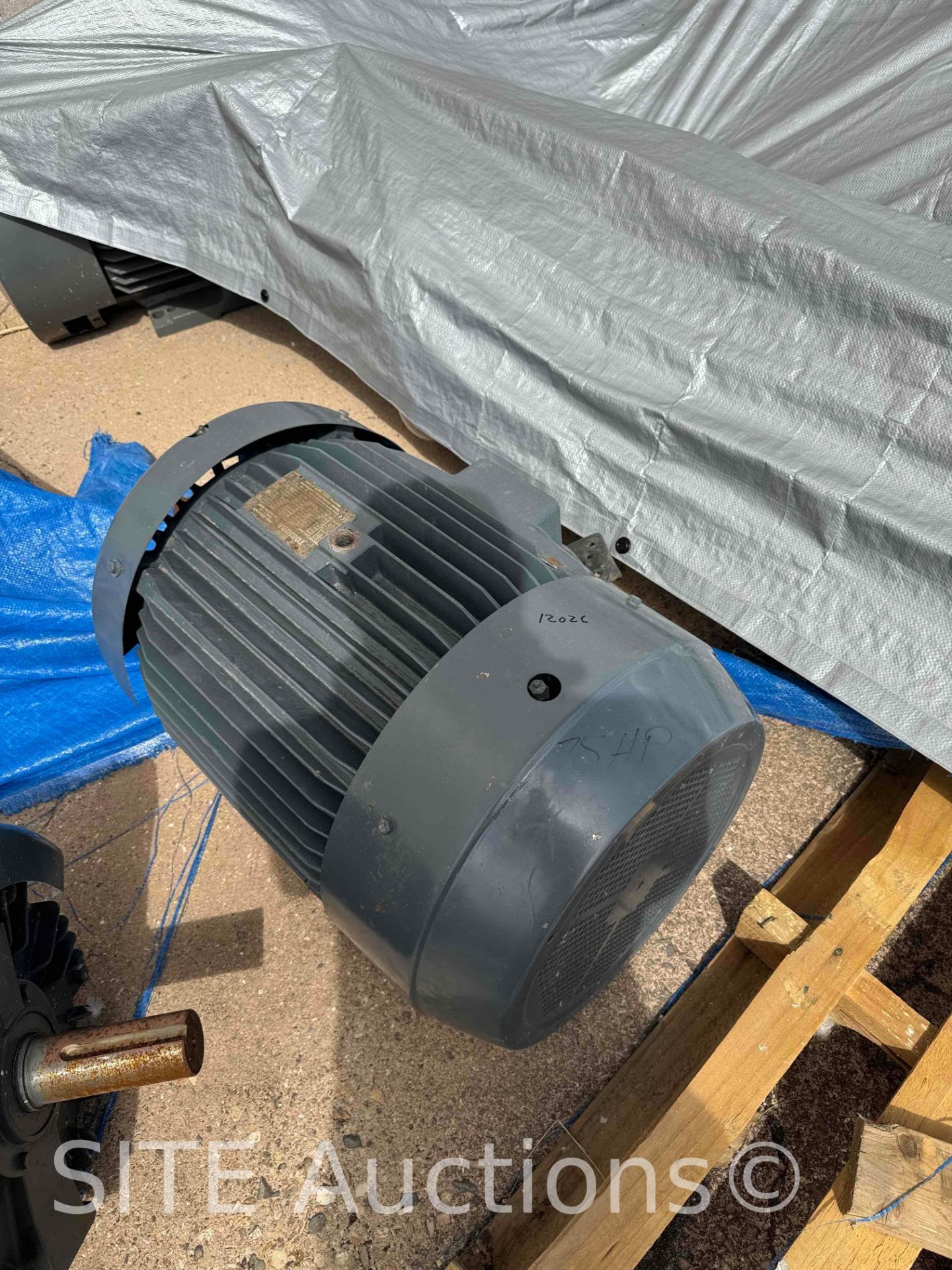 Toshiba 75HP Electric Motor - refurbished