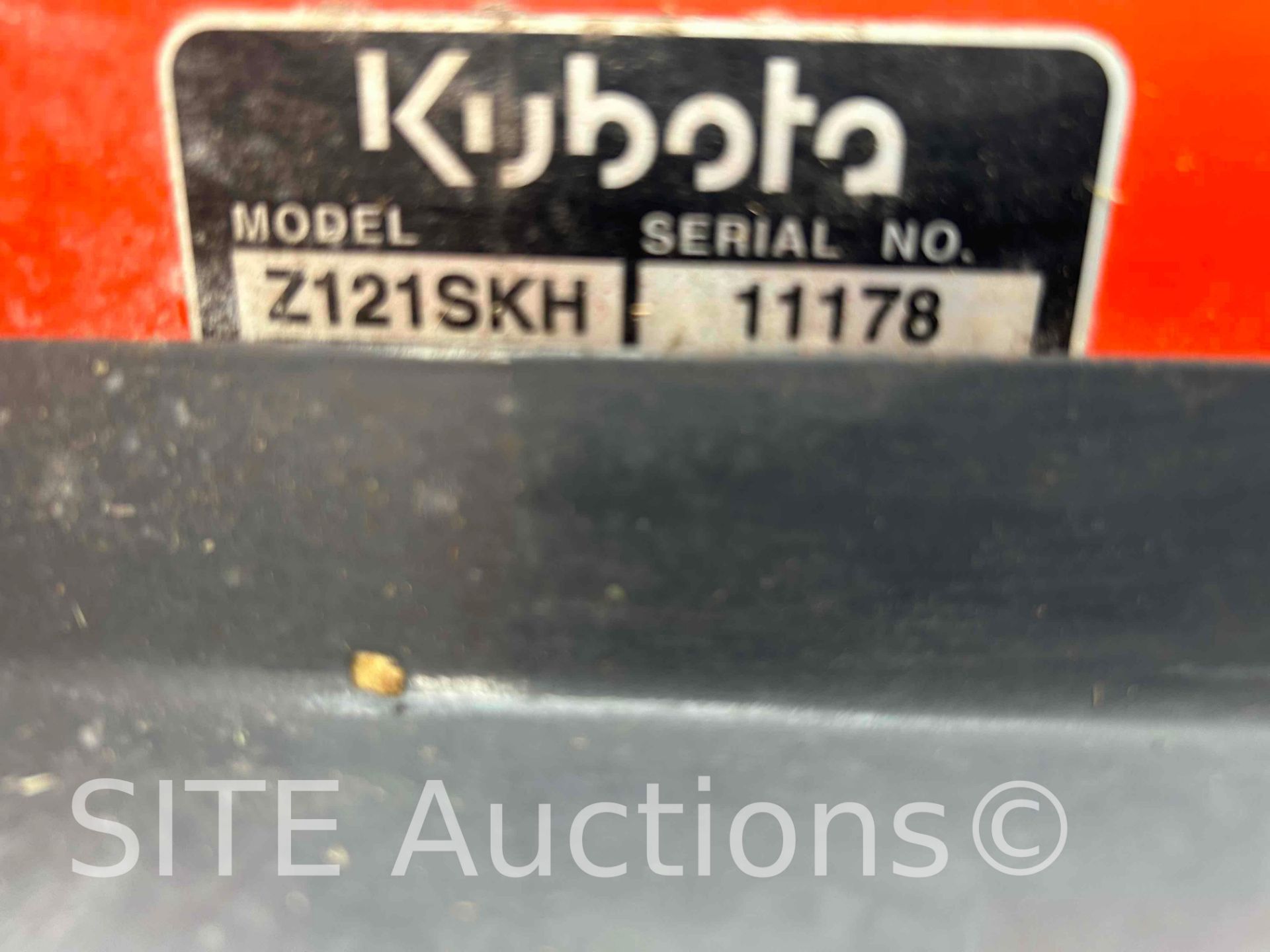 Kubota Z121SKH Zero Turn Mower - Image 6 of 9