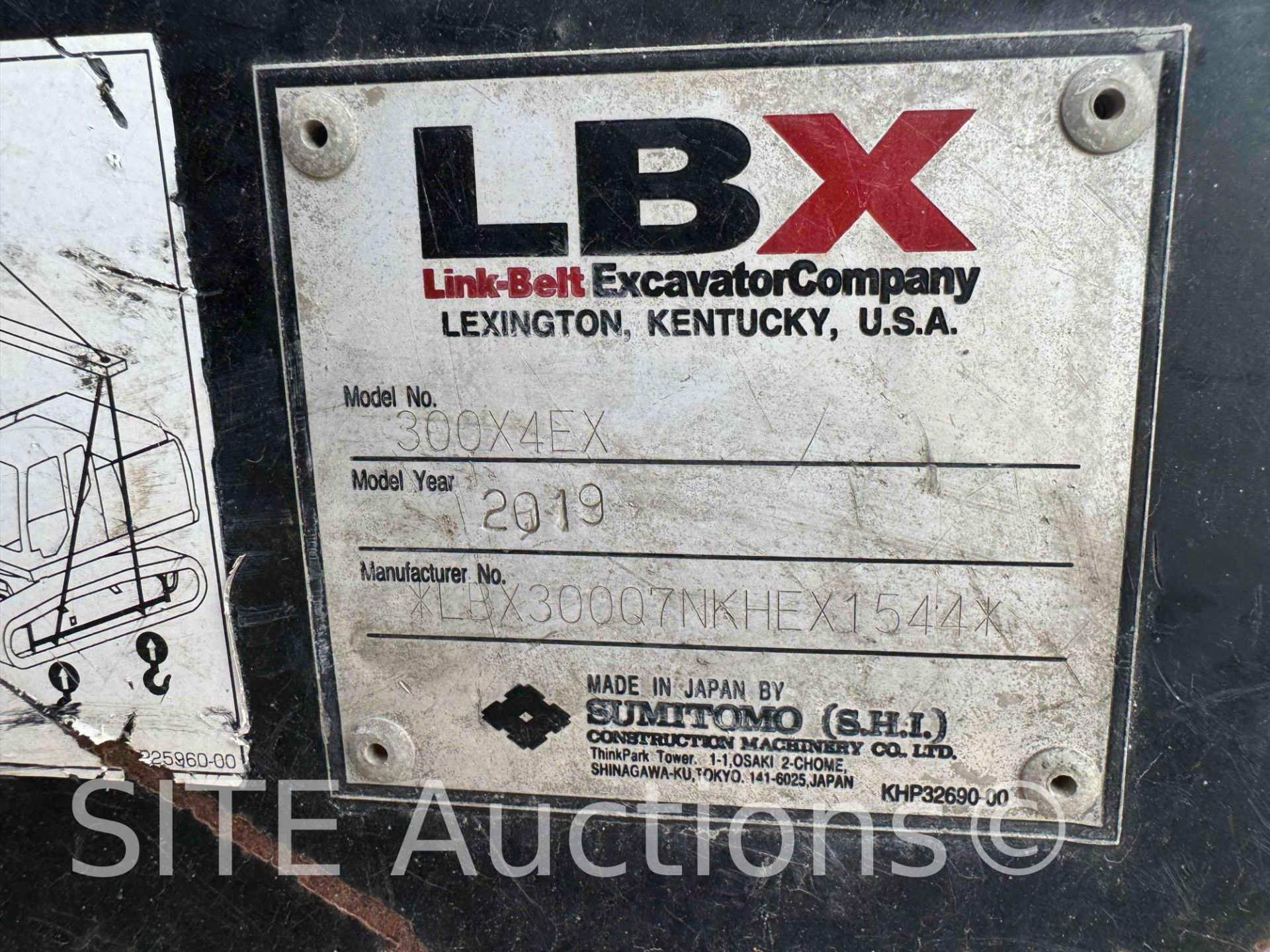 2019 Link-Belt 300X4 Excavator - Image 9 of 39