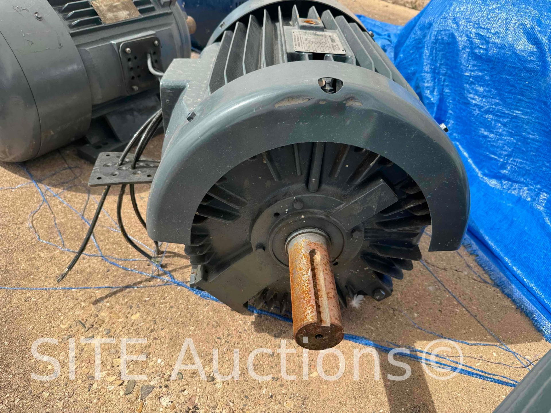 Toshiba 75HP Electric Motor - refurbished - Image 7 of 7