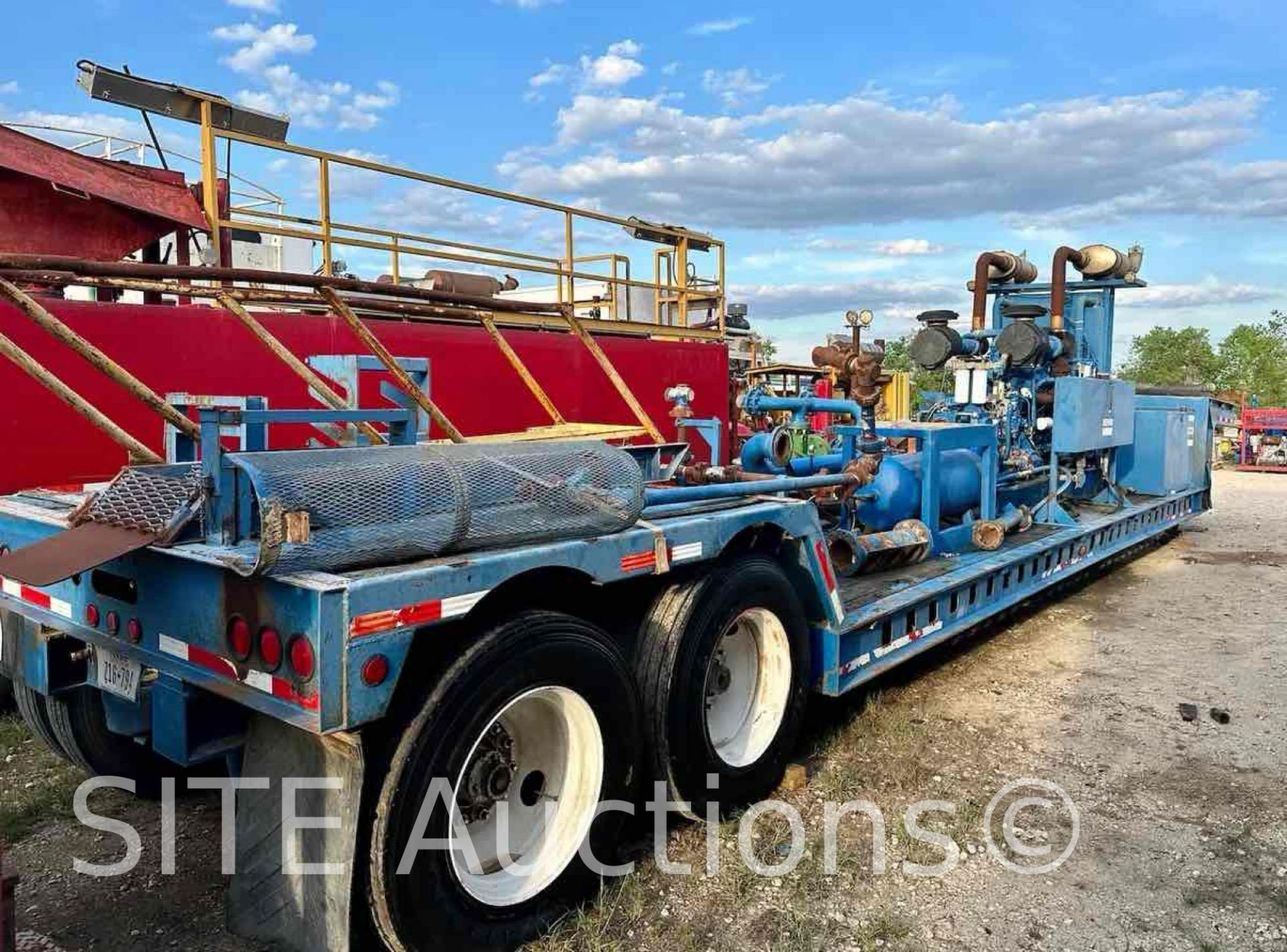 1999 Dorsey T/A Power Pack Lowboy Trailer - Image 4 of 7