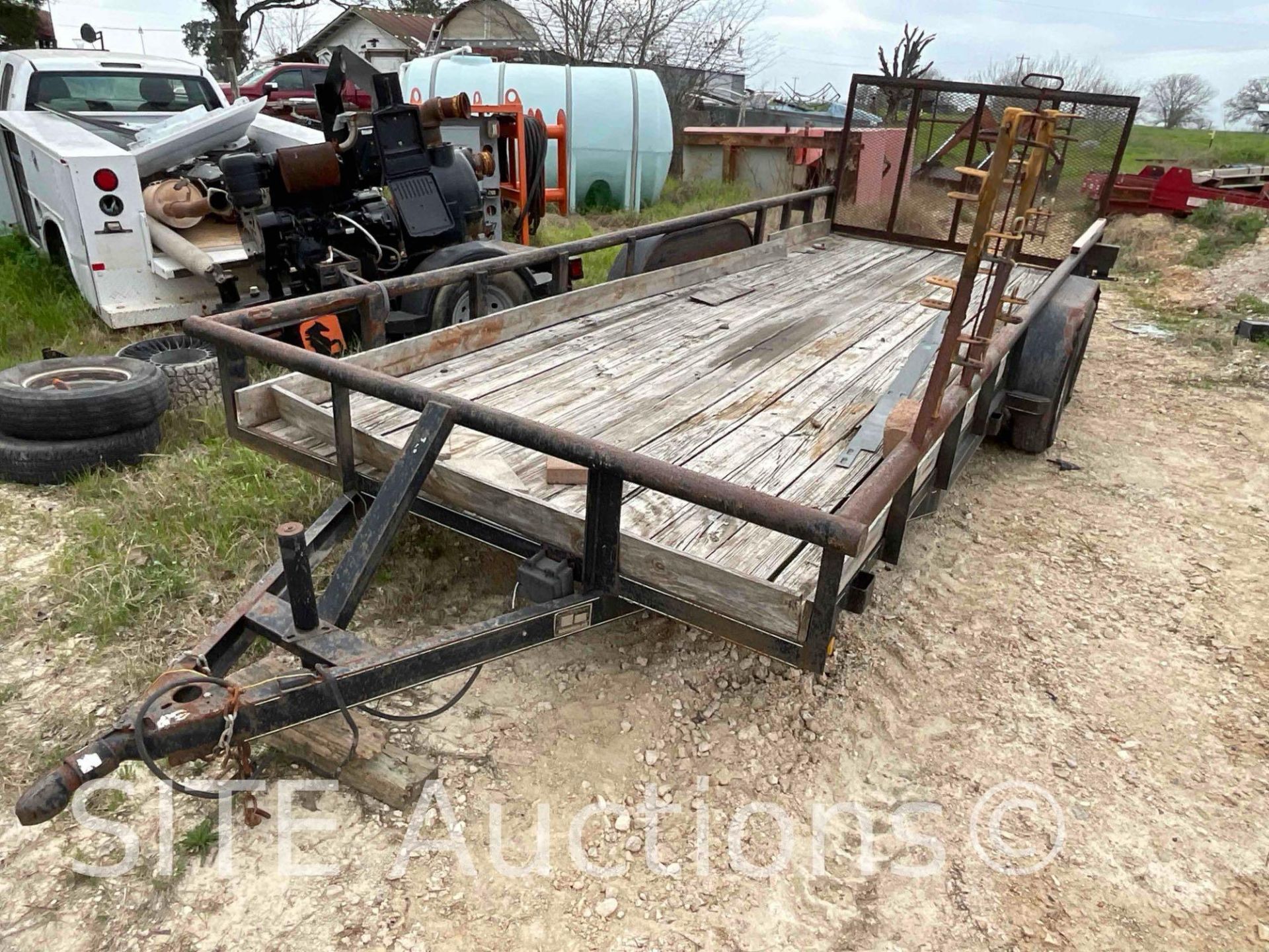 R&D T/A Flatbed Trailer
