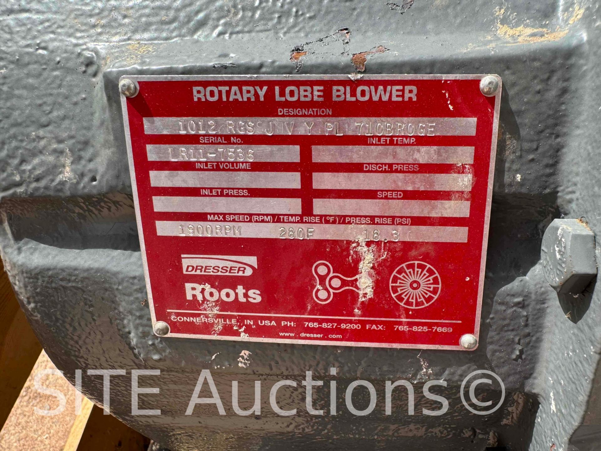 Roots Rotary Lobe Blower - UNUSED - Image 9 of 11