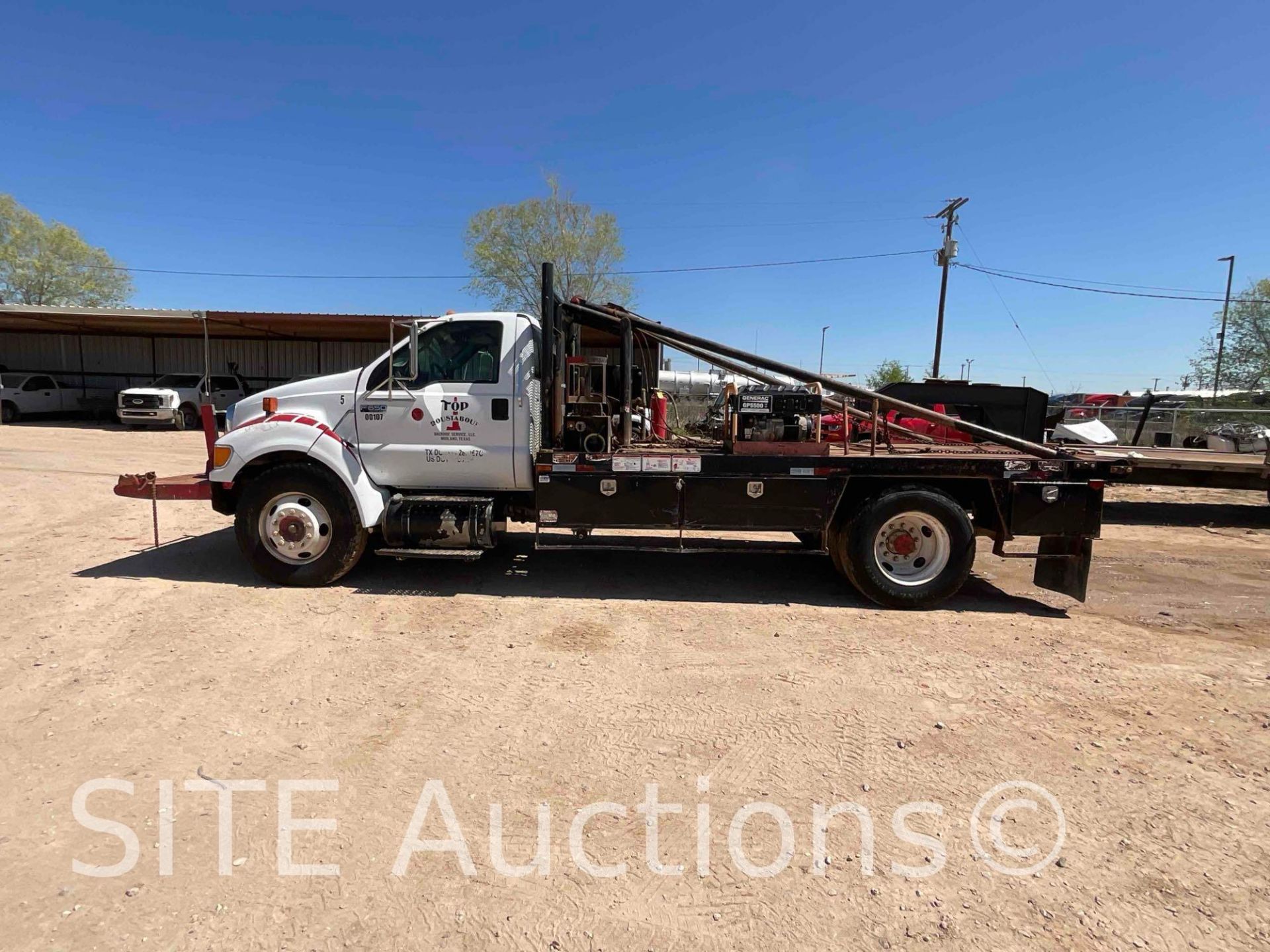 2013 Ford F650 SD Gin Pole Truck - Image 8 of 26