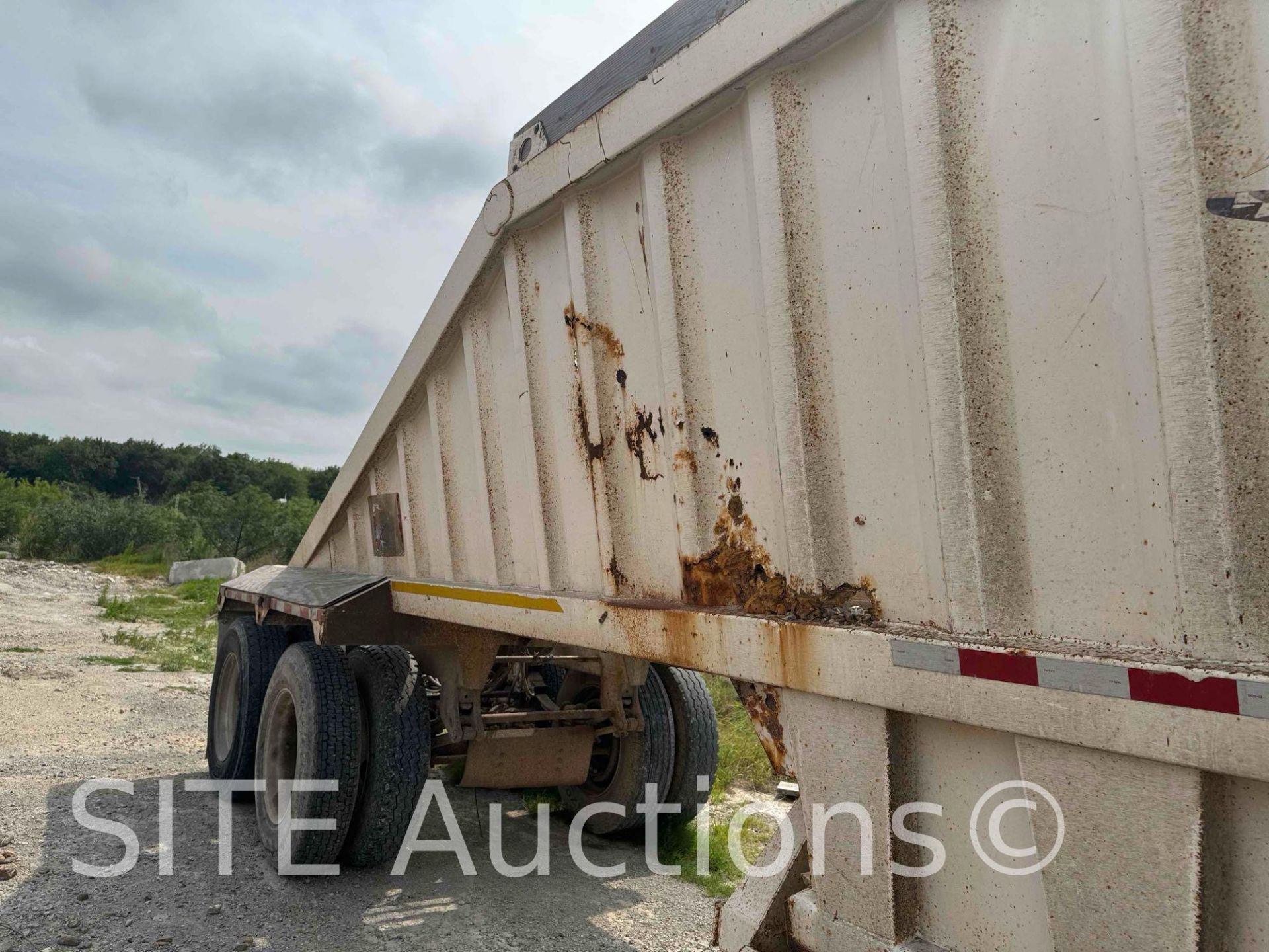 2014 Construction Trailer Specialists T/A Bottom Dump Trailer - Image 8 of 18