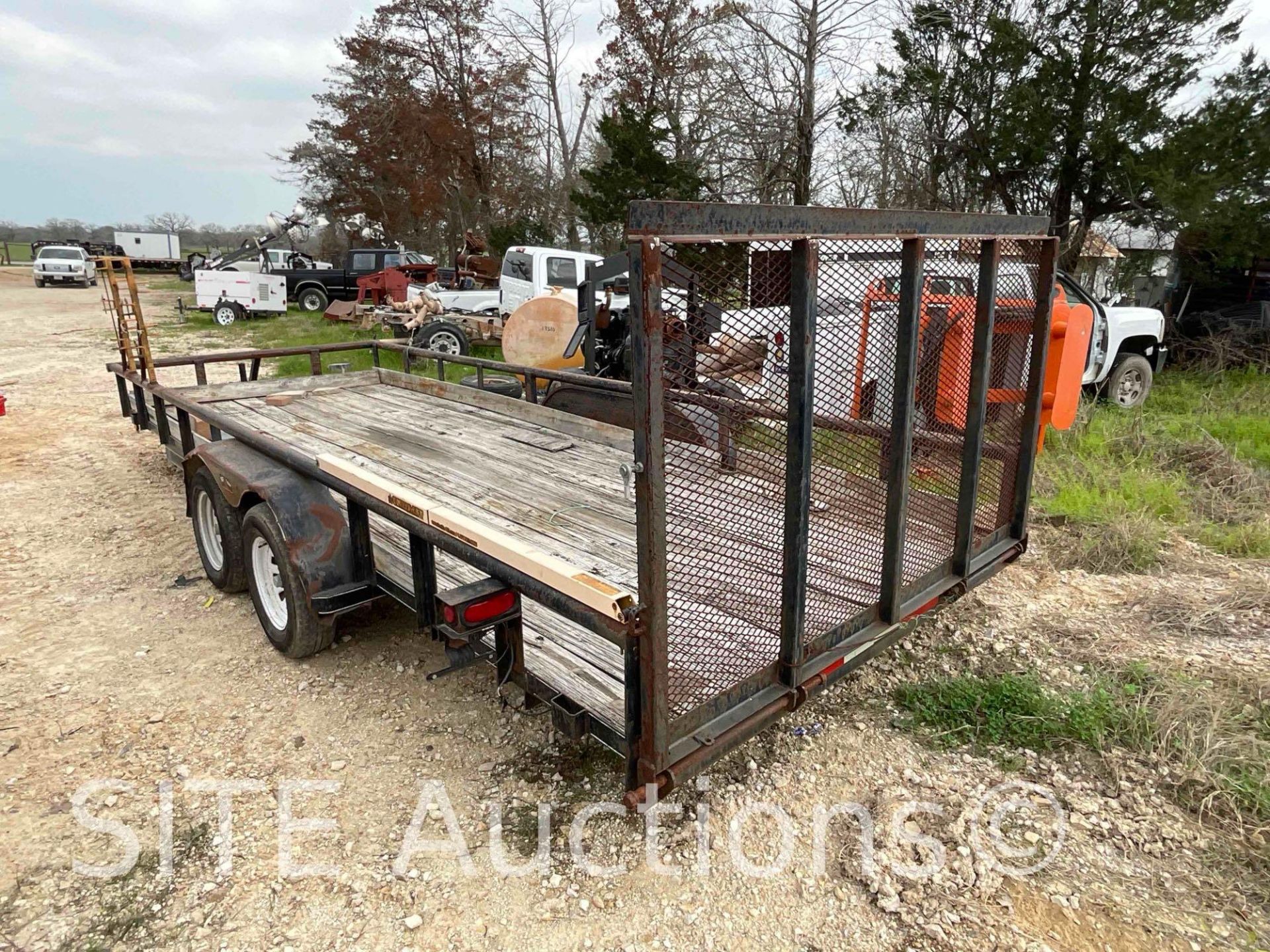 R&D T/A Flatbed Trailer - Image 6 of 10