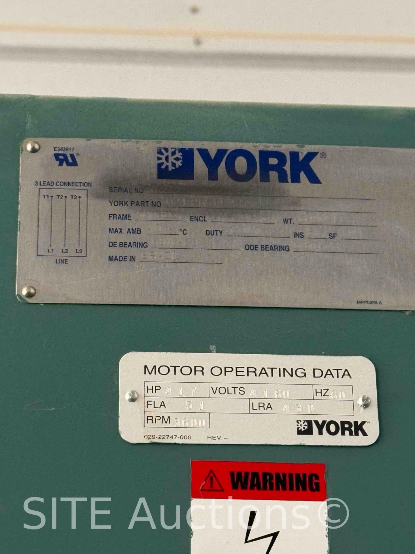UNUSED 2012 York by Johnson Controls MaxE Centrifugal Chiller - Image 18 of 21