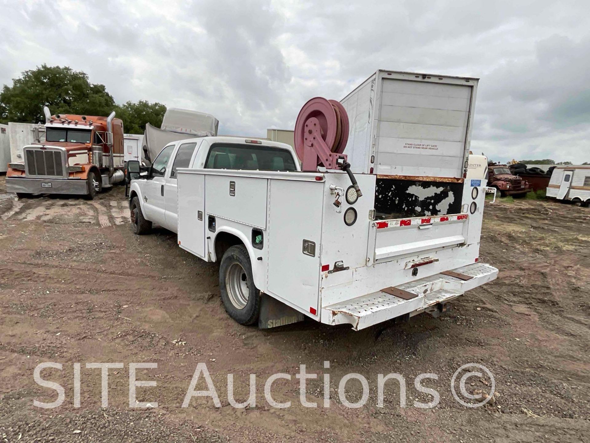 2013 Ford F350 SD Crew Cab Service Truck - Image 8 of 22