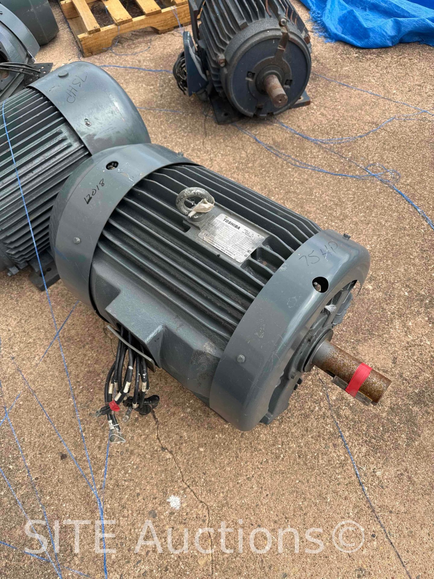 Toshiba 75HP Electric Motor