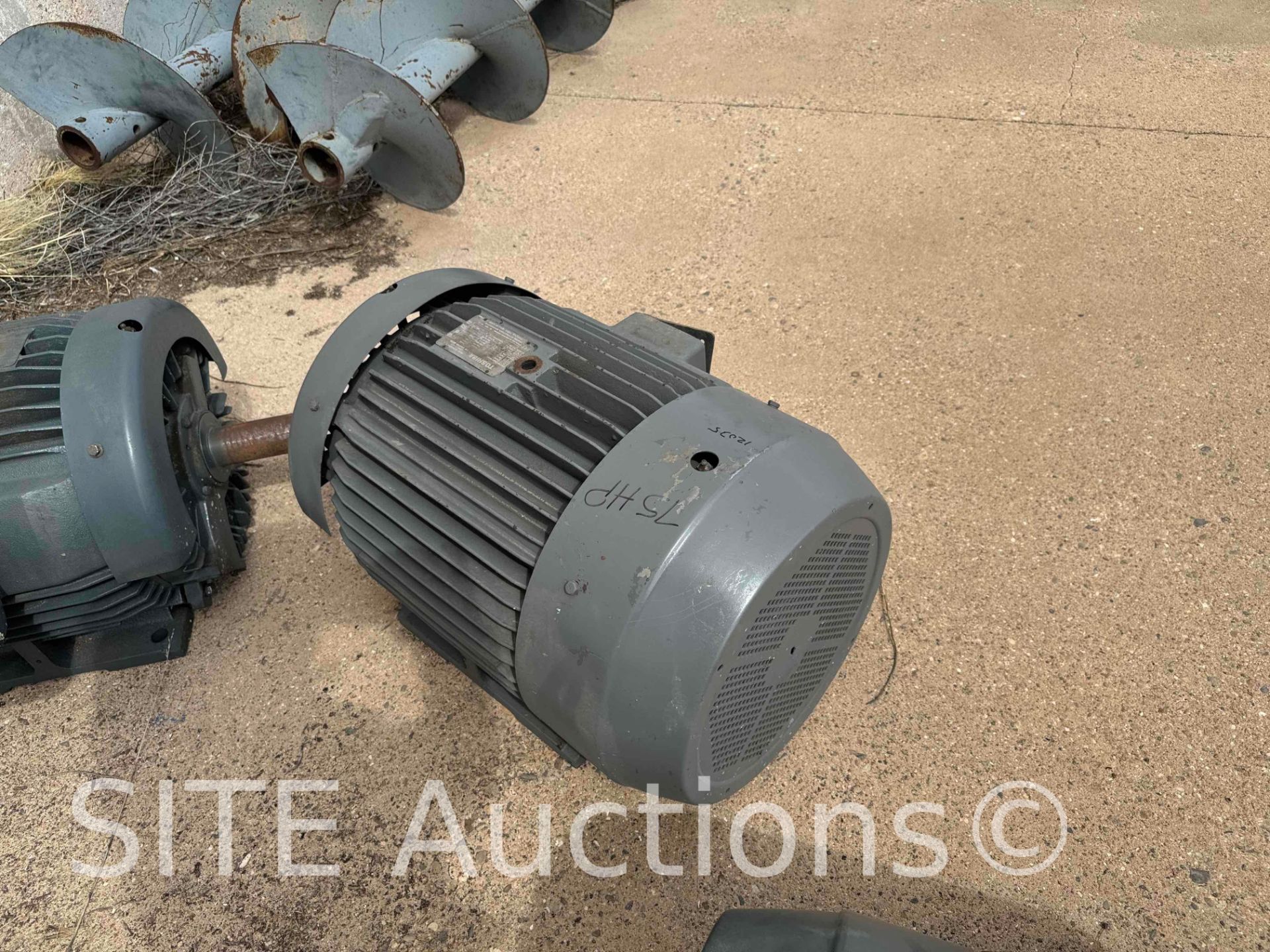 Toshiba 75HP Electric Motor - UNUSED - Image 7 of 7