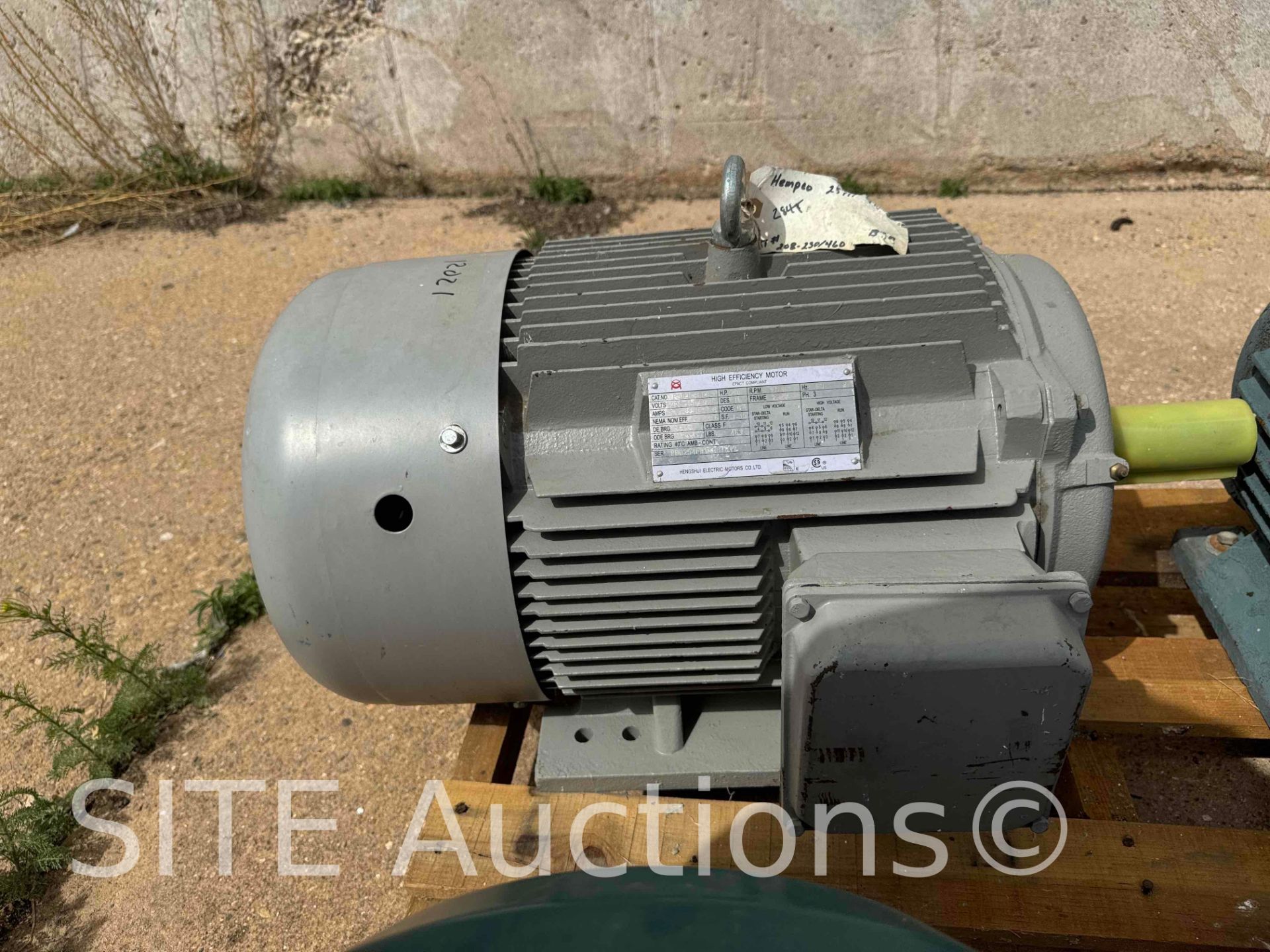 Hengshui 25HP Electric Motor - UNUSED - Image 2 of 4