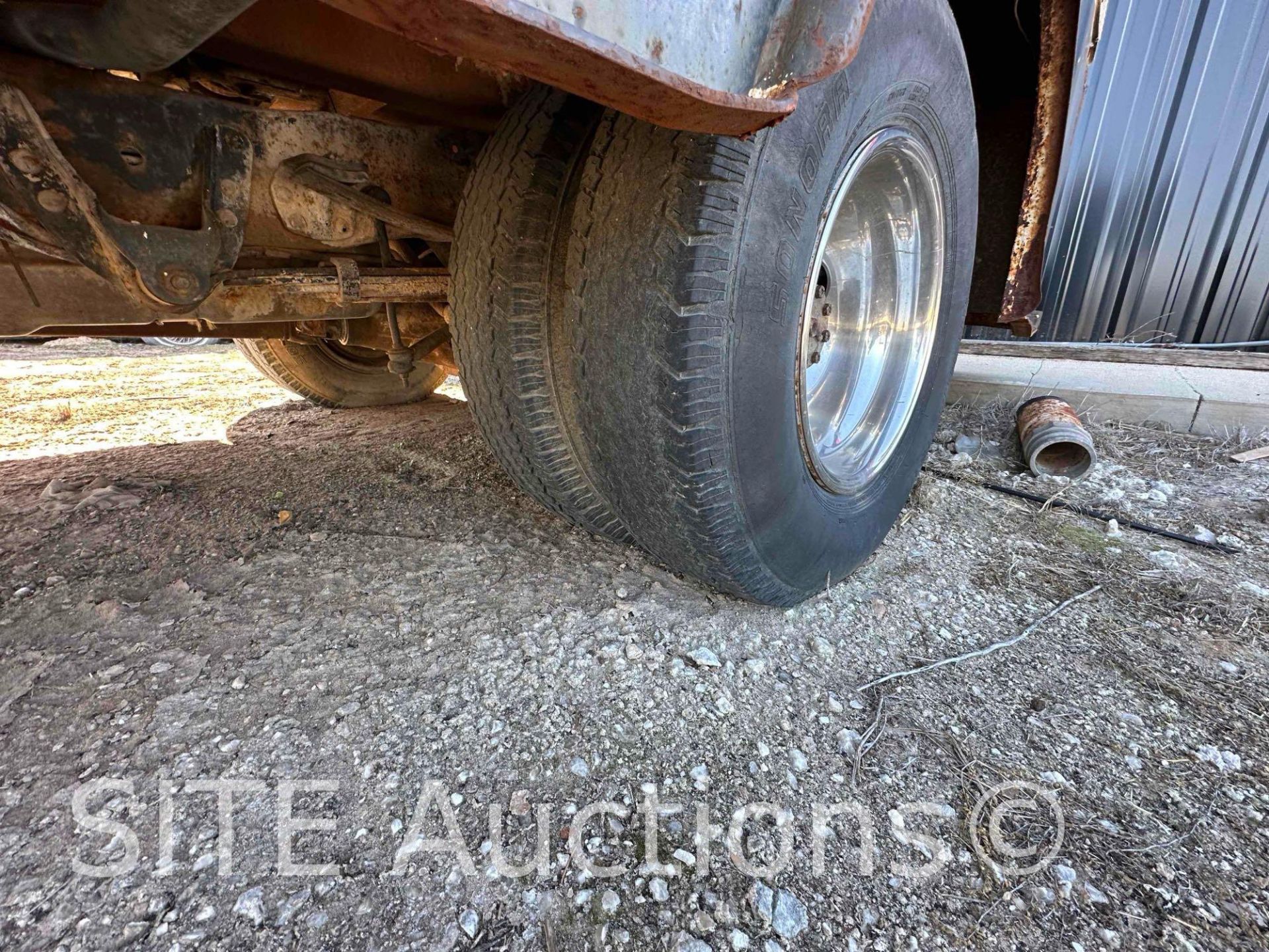 1993 Ford F350 SD Extended Cab Flatbed Truck - Image 10 of 22