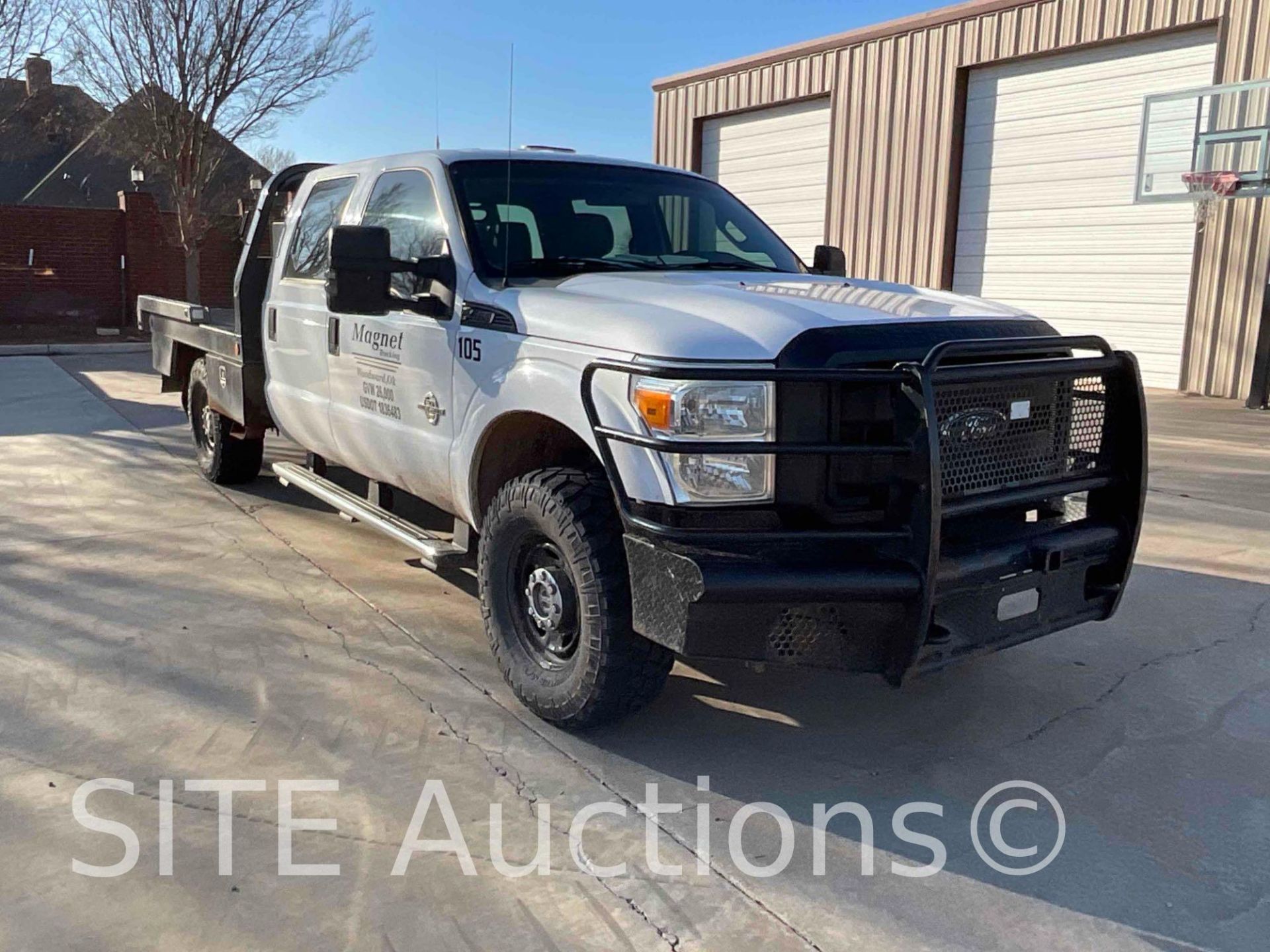 2011 Ford F250 SD Crew Cab Flatbed Truck - Image 3 of 31