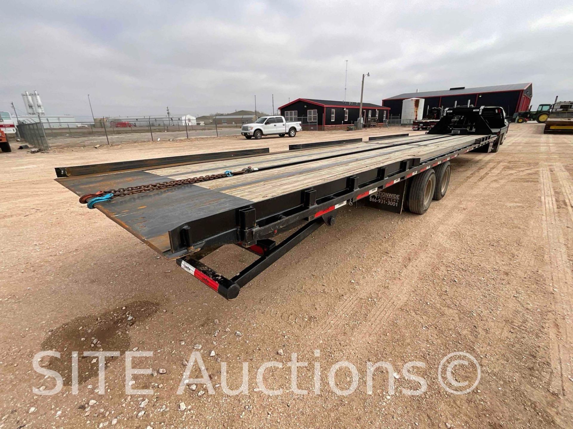 2023 Rawmaxx TT-40-212KHYD Gooseneck T/A Flatbed Trailer - Image 12 of 27