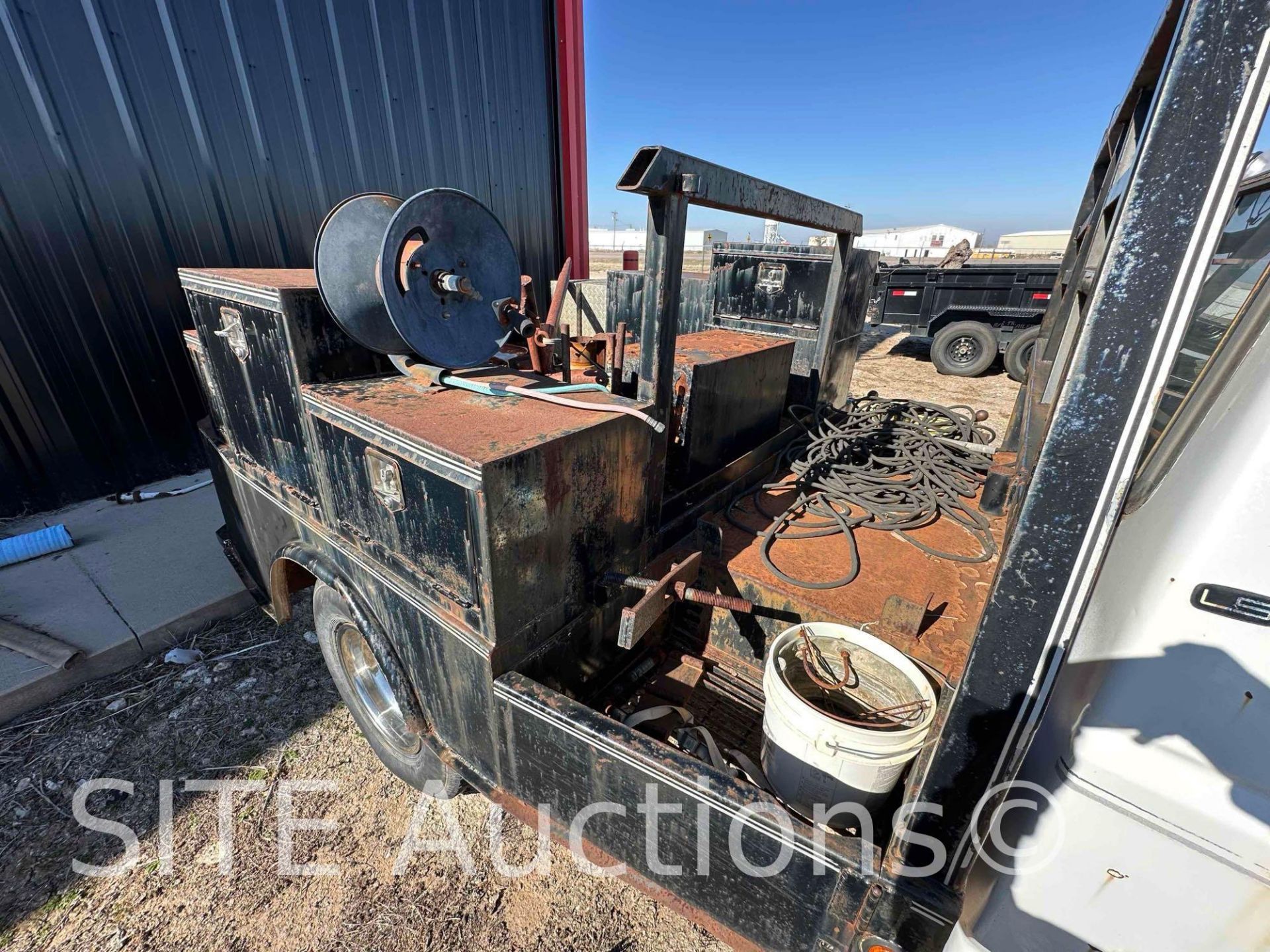 1993 Ford F350 SD Extended Cab Flatbed Truck - Image 13 of 22