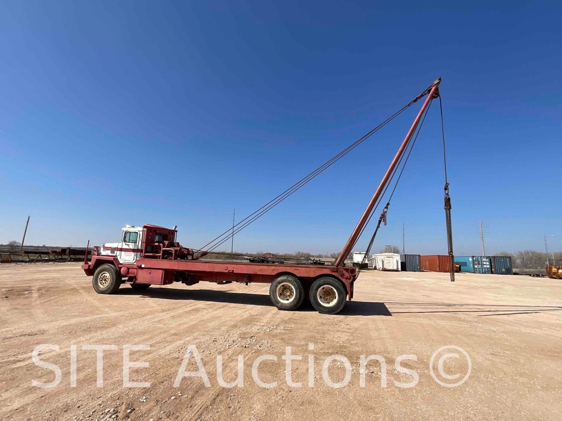 1981 International F-5050 T/A Gin Pole Truck - Image 8 of 42