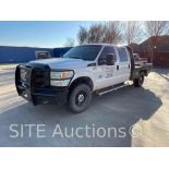 2011 Ford F250 SD Crew Cab Flatbed Truck