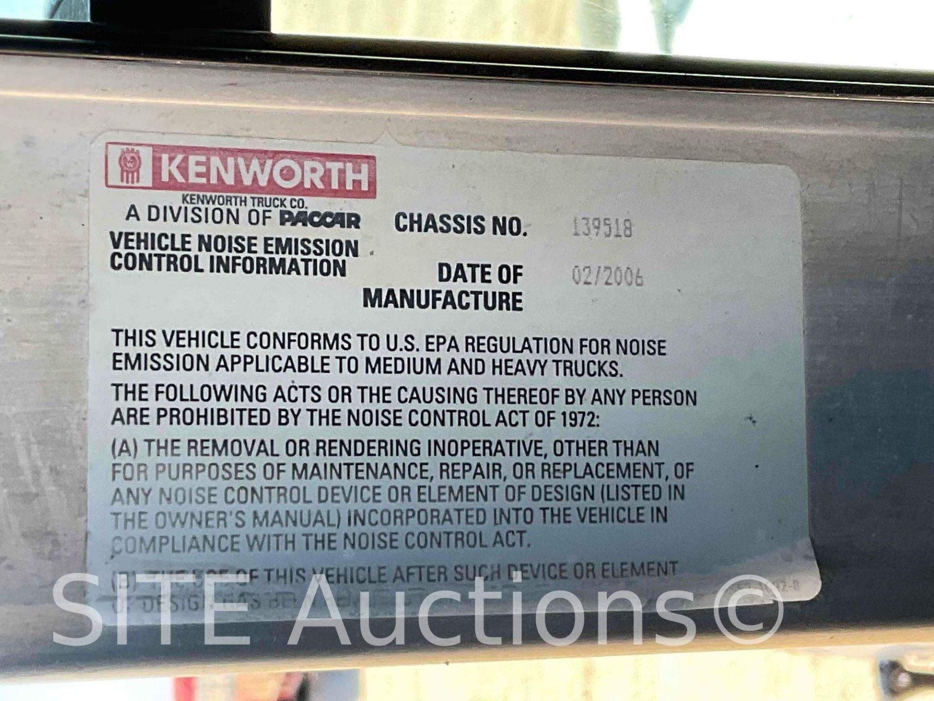 2007 Kenworth T/A T/A Gin Pole Truck - Image 54 of 63
