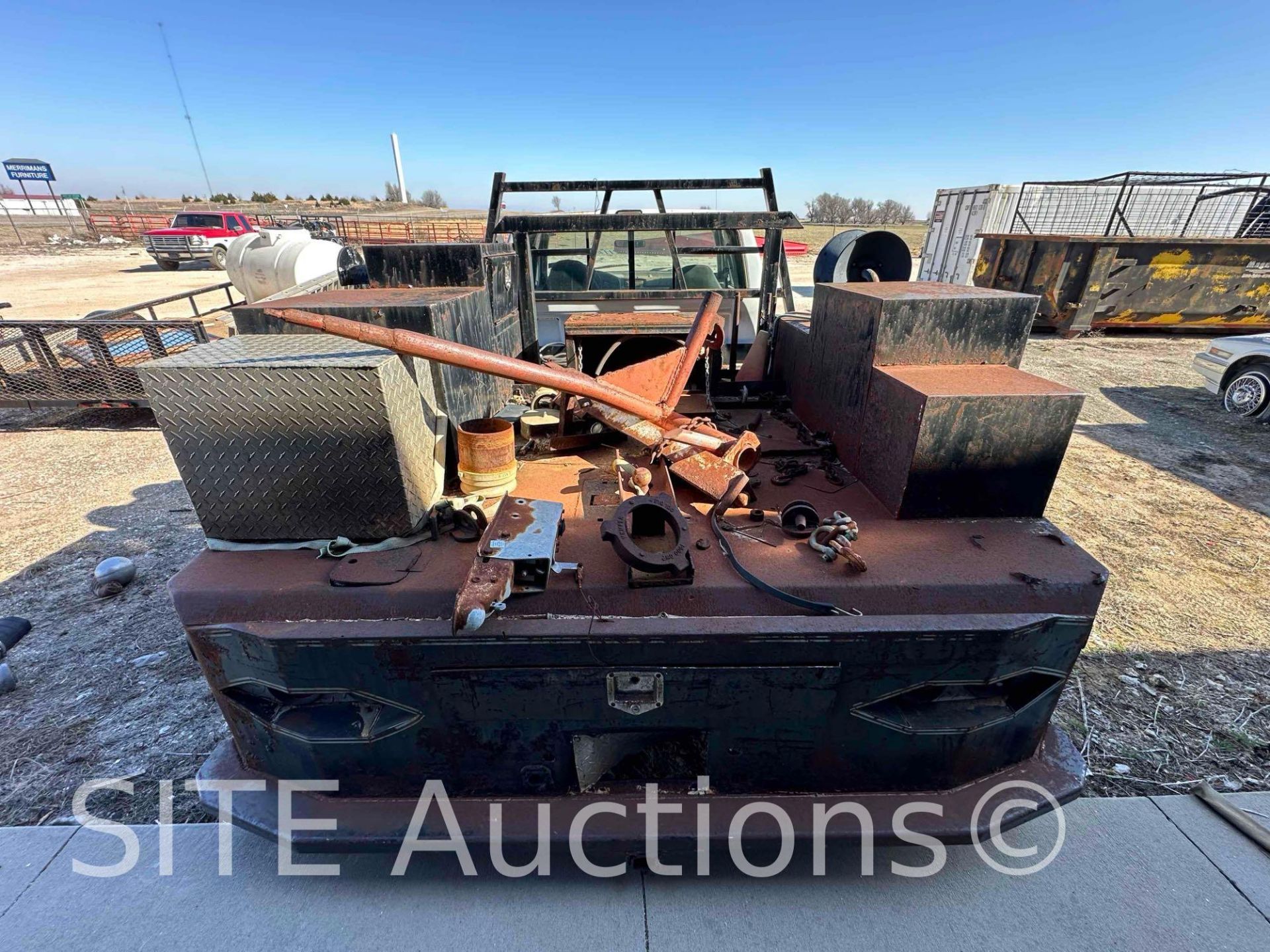 1993 Ford F350 SD Extended Cab Flatbed Truck - Image 6 of 22