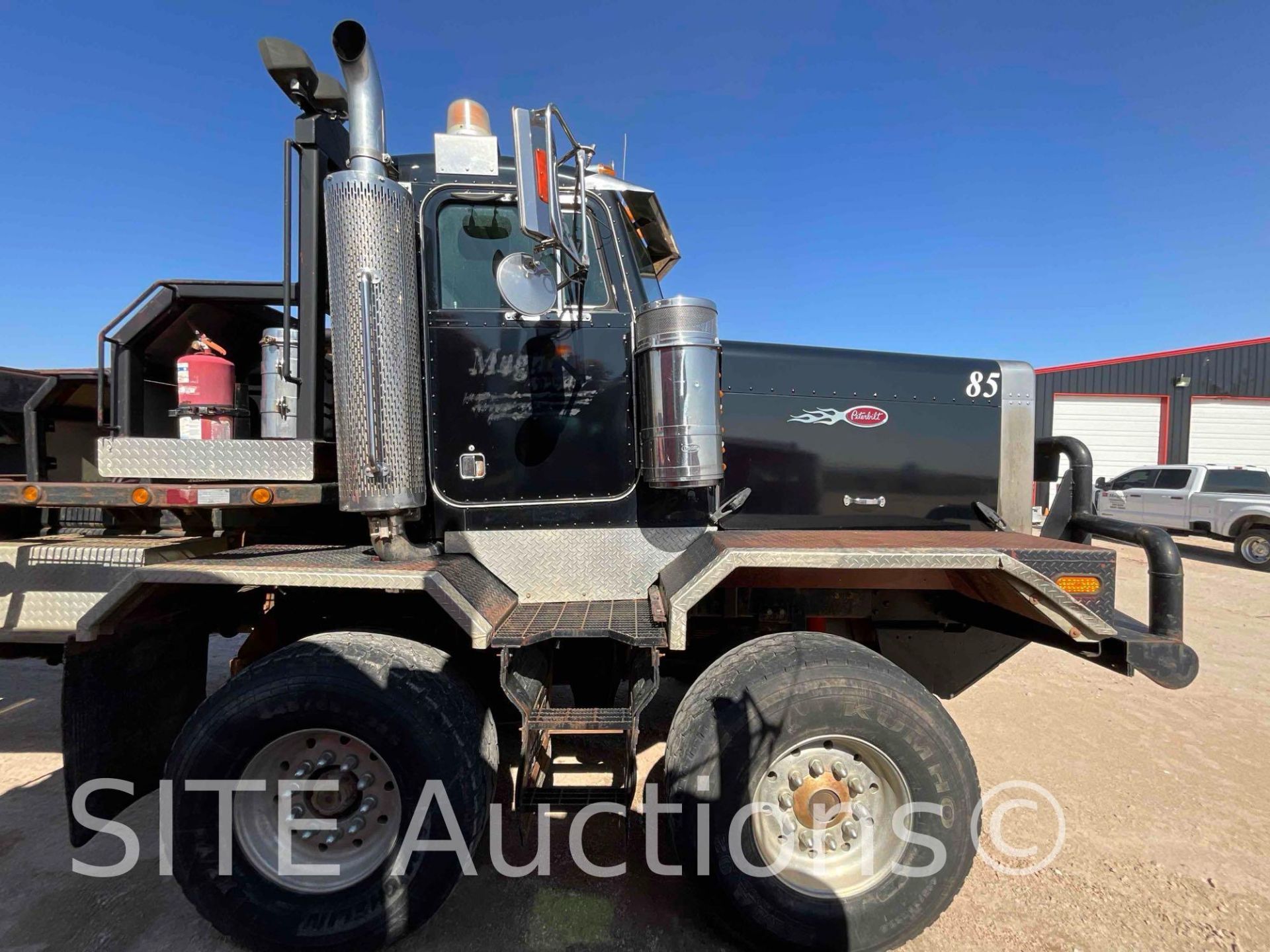 1996 Peterbilt T/A T/A Oilfield Bed Truck - Image 4 of 62