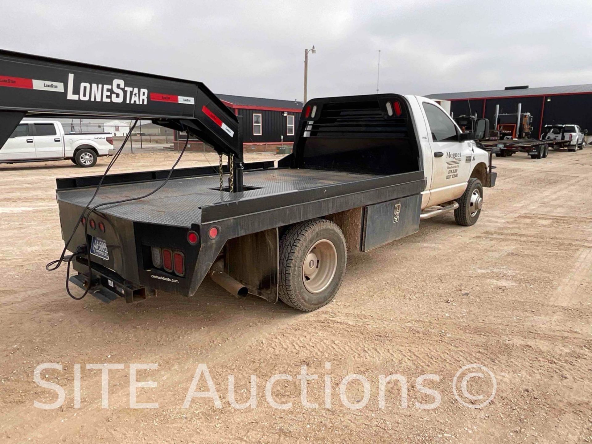 2007 Dodge Ram 3500 Single Cab Flatbed Truck - Image 5 of 23