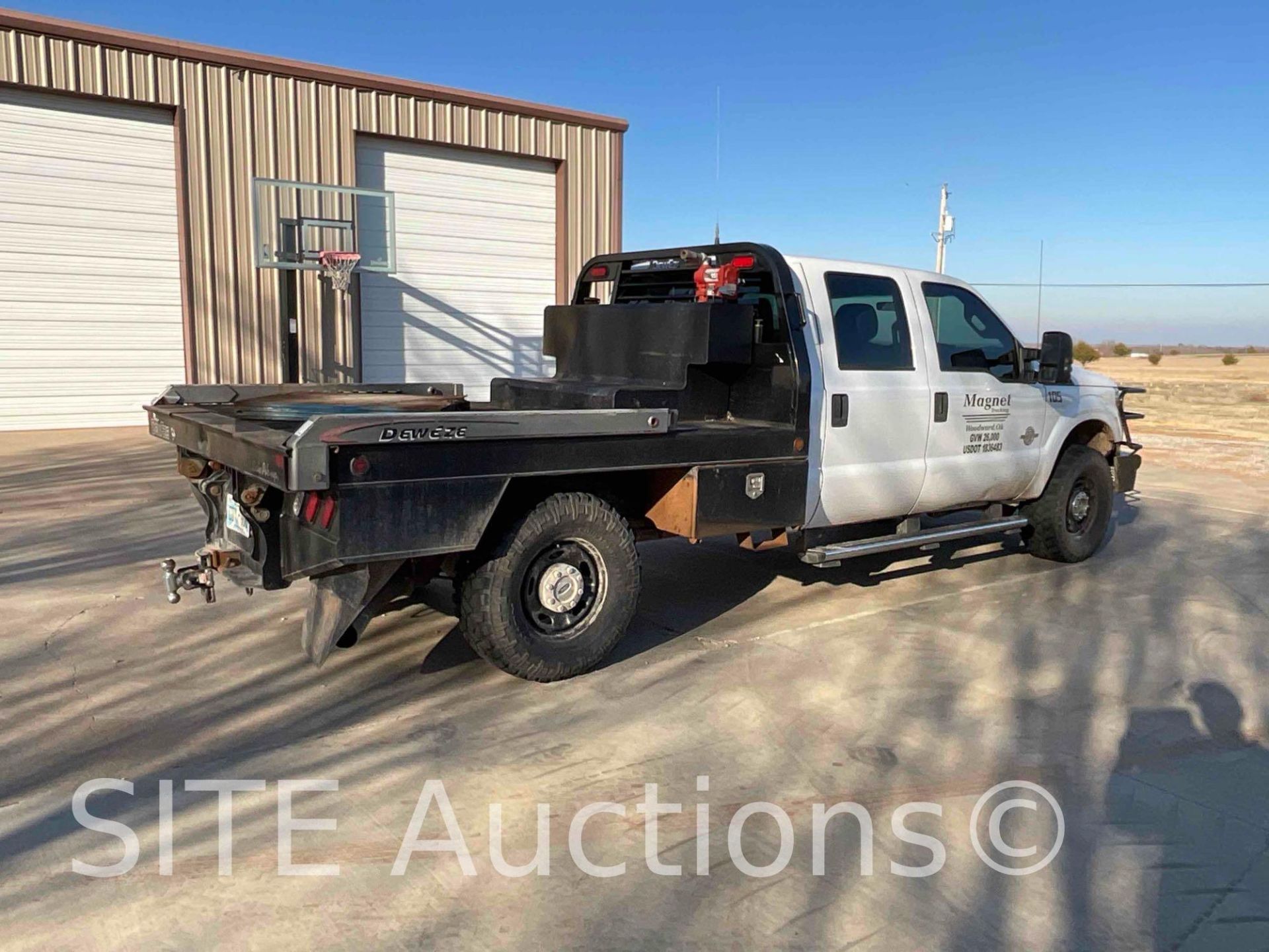 2011 Ford F250 SD Crew Cab Flatbed Truck - Image 5 of 31