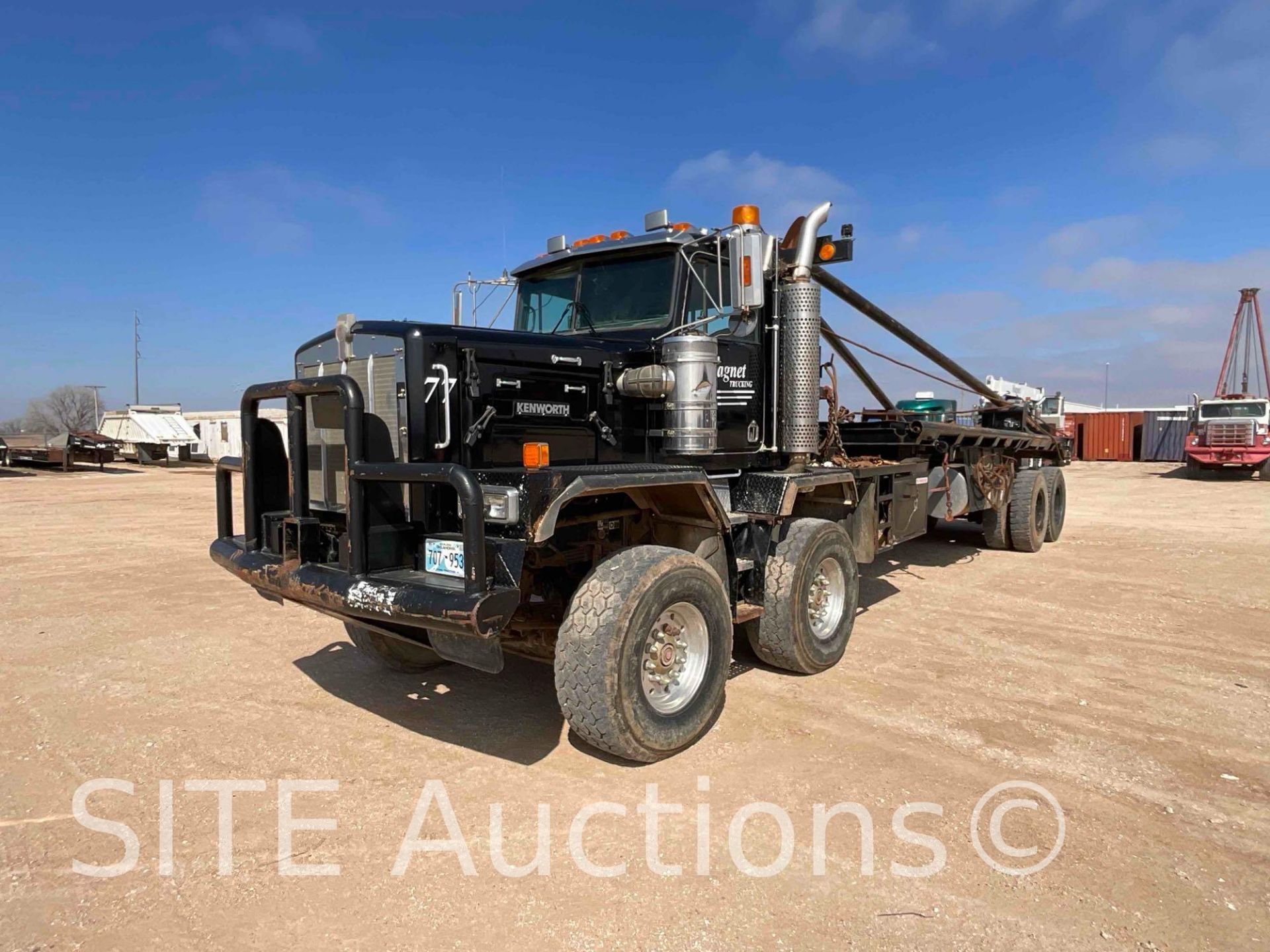 2000 Kenworth C500 T/A T/A Gin Pole Truck