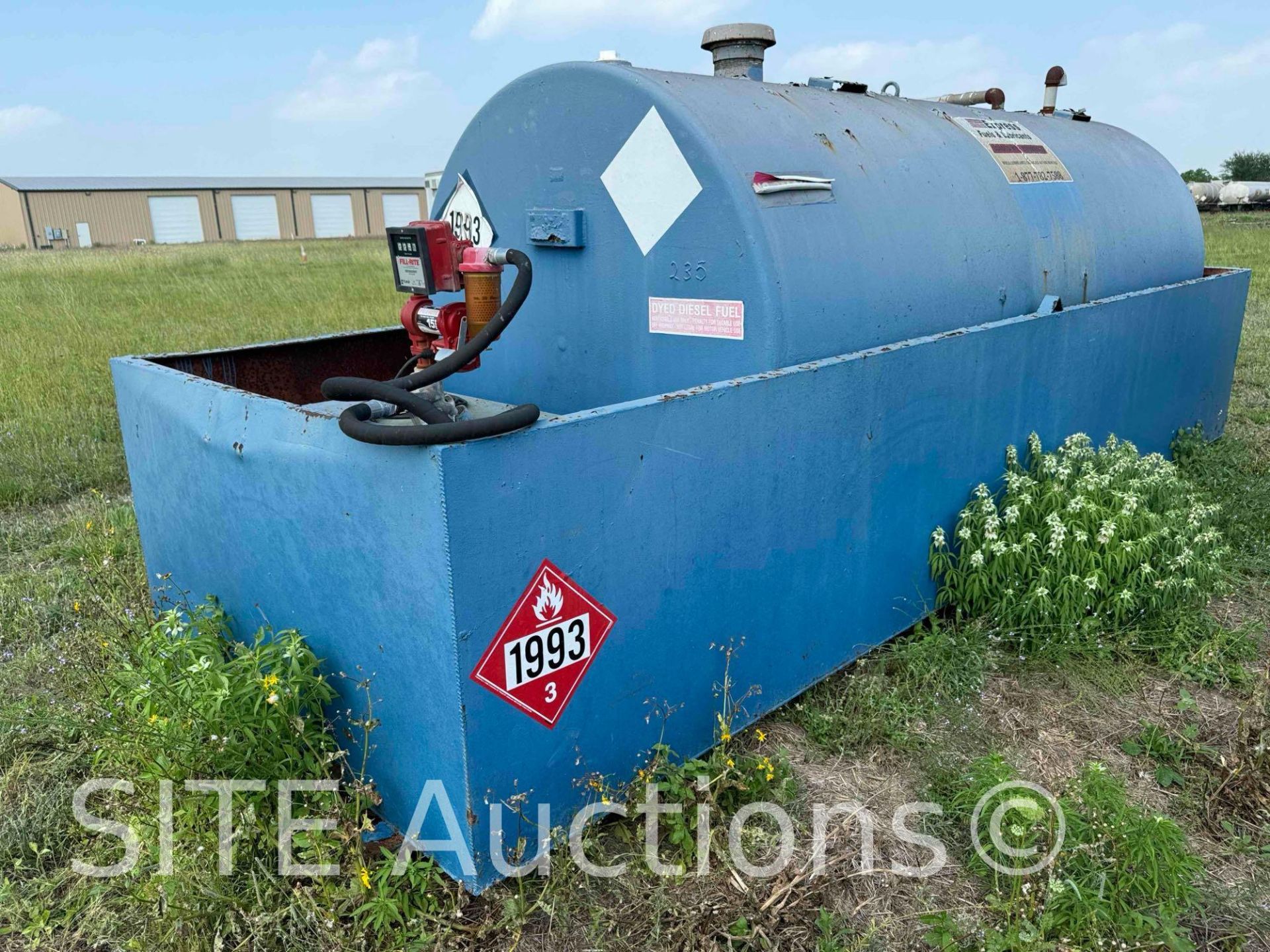 4000 Gal Fuel Tank