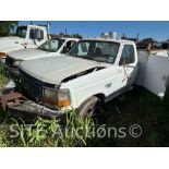 1996 Ford F350 Single Cab Service Truck