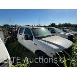 2002 Ford F350 SD Crew Cab Flatbed Truck