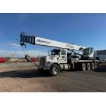 2014 Peterbilt 365 Quad/A Crane Truck w/ Manitex 50155SHL Crane