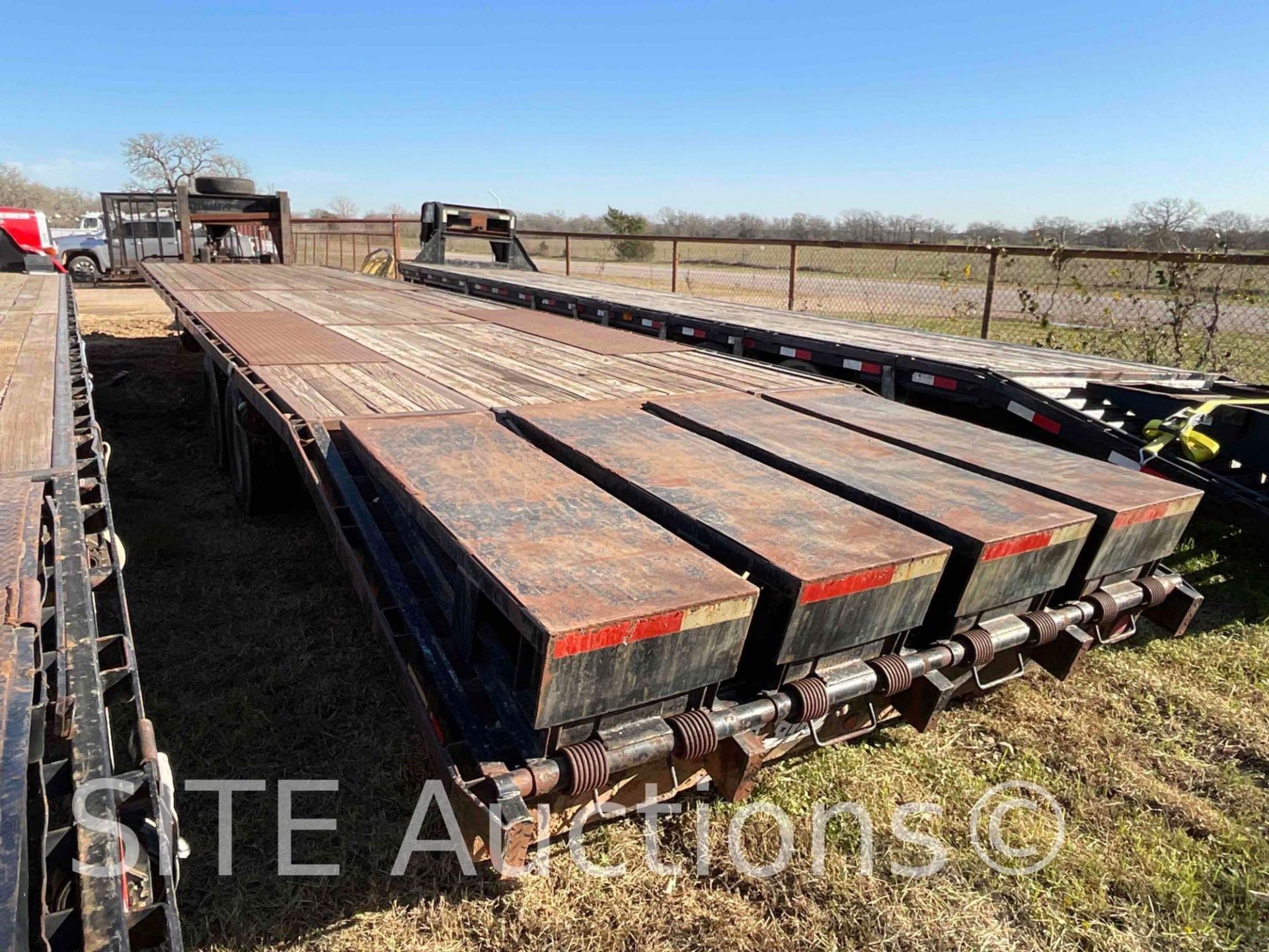 2005 Ameritrail Gooseneck T/A Flatbed Trailer - Image 7 of 21