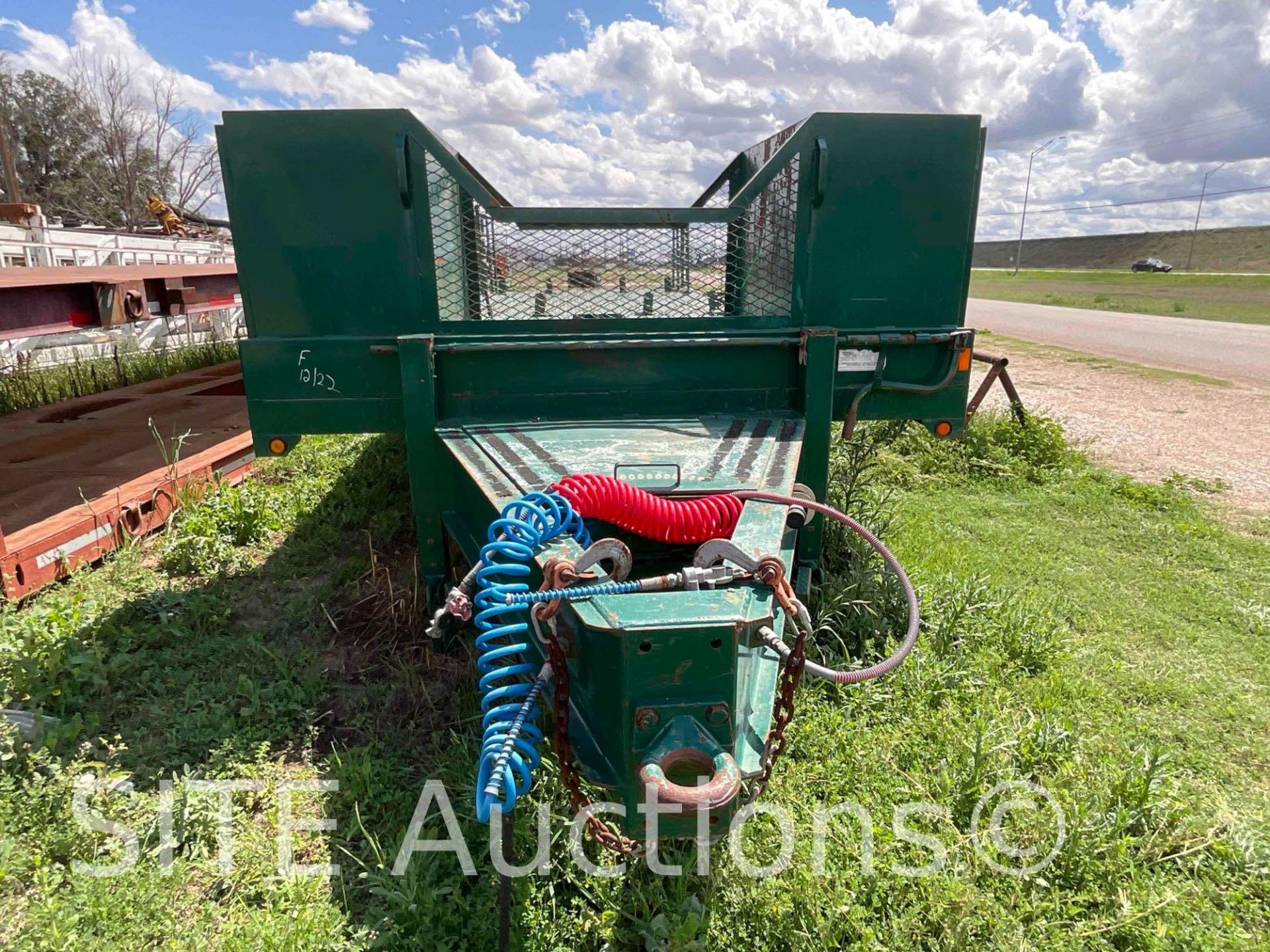 2001 Top Hat T/A Flatbed Utility Trailer - Image 6 of 7