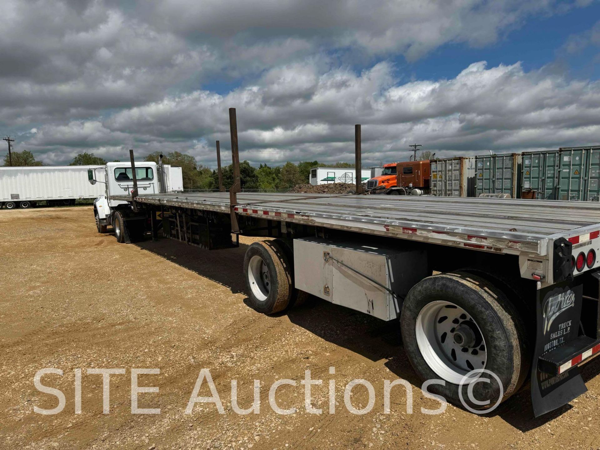 2013 Transcraft Eagle II T/A Flatbed Trailer - Image 5 of 8