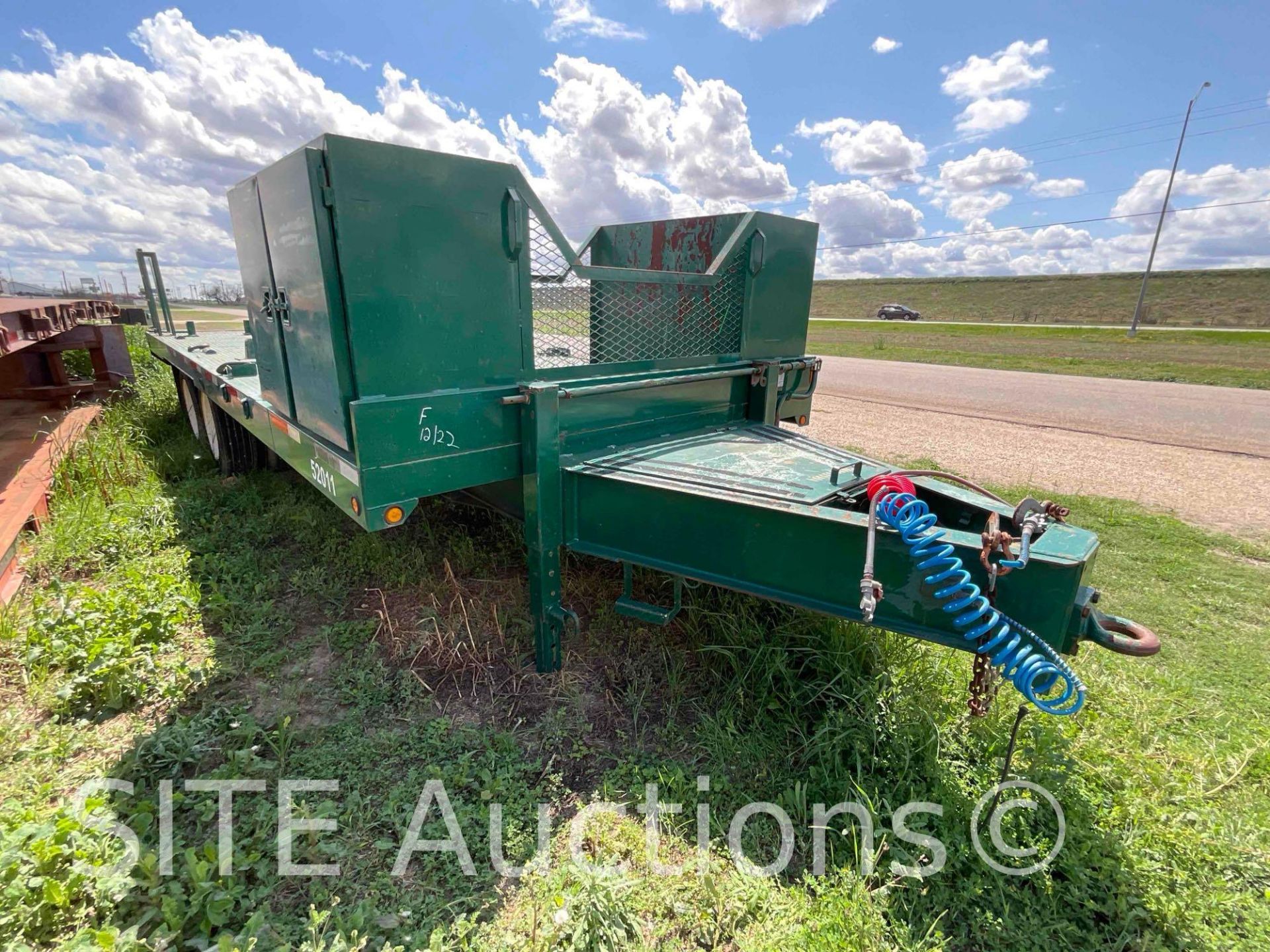 2001 Top Hat T/A Flatbed Utility Trailer - Image 5 of 7