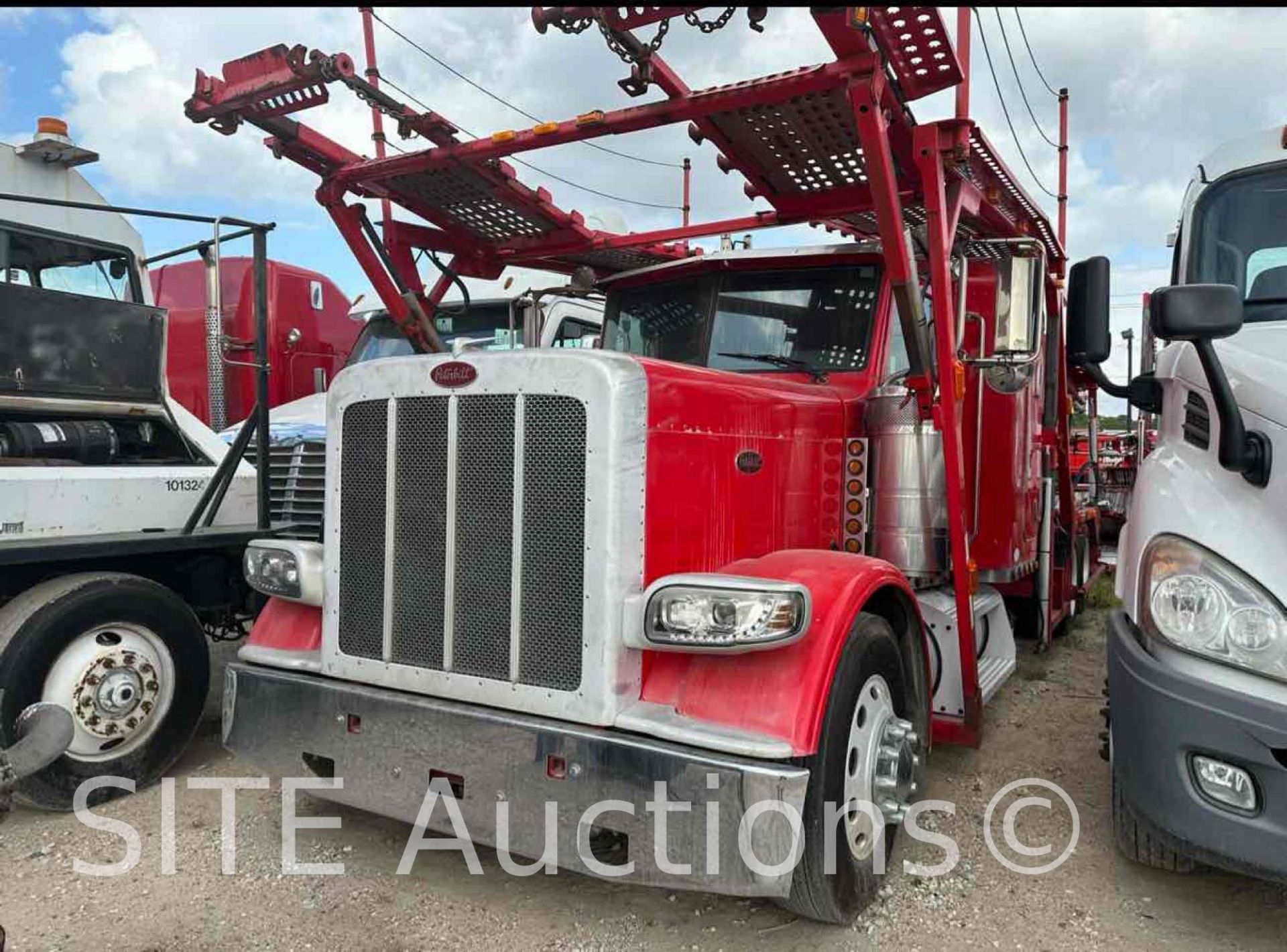 2008 Peterbilt 388 T/A Car Hauler Truck - Image 4 of 13