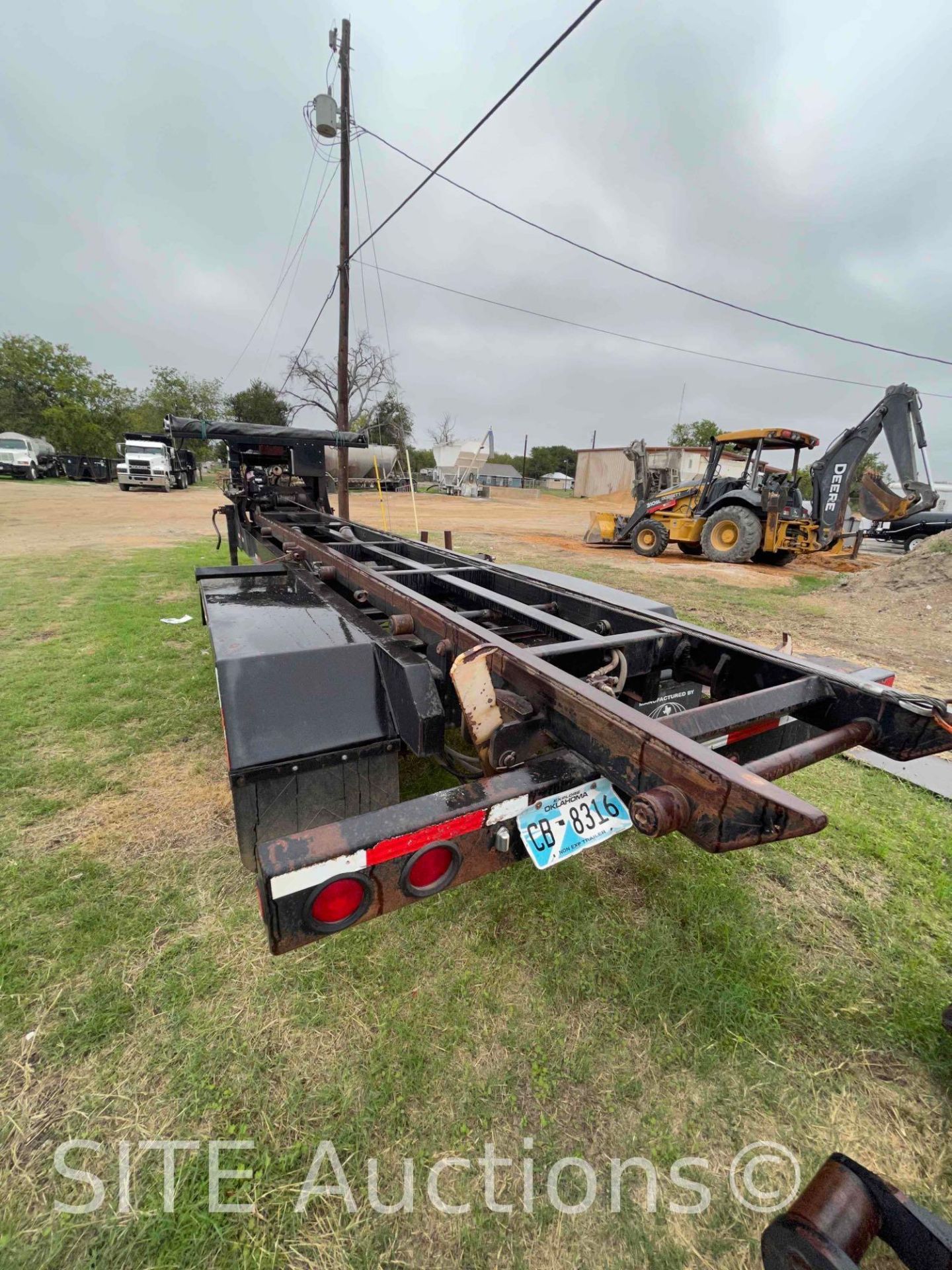 2009 Domatex GN-30 T/A Roll Off Trailer - Image 5 of 7