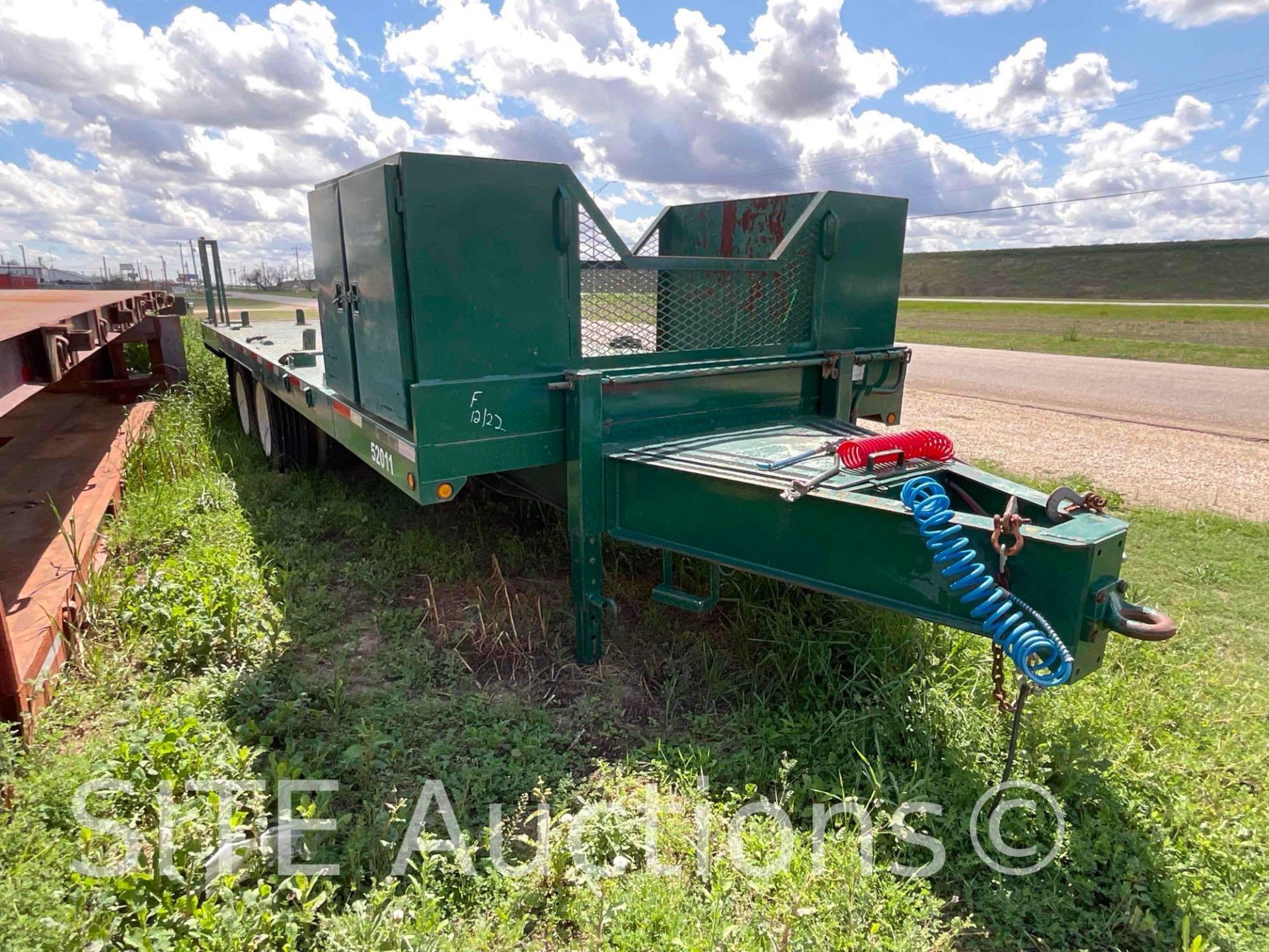 2001 Top Hat T/A Flatbed Utility Trailer