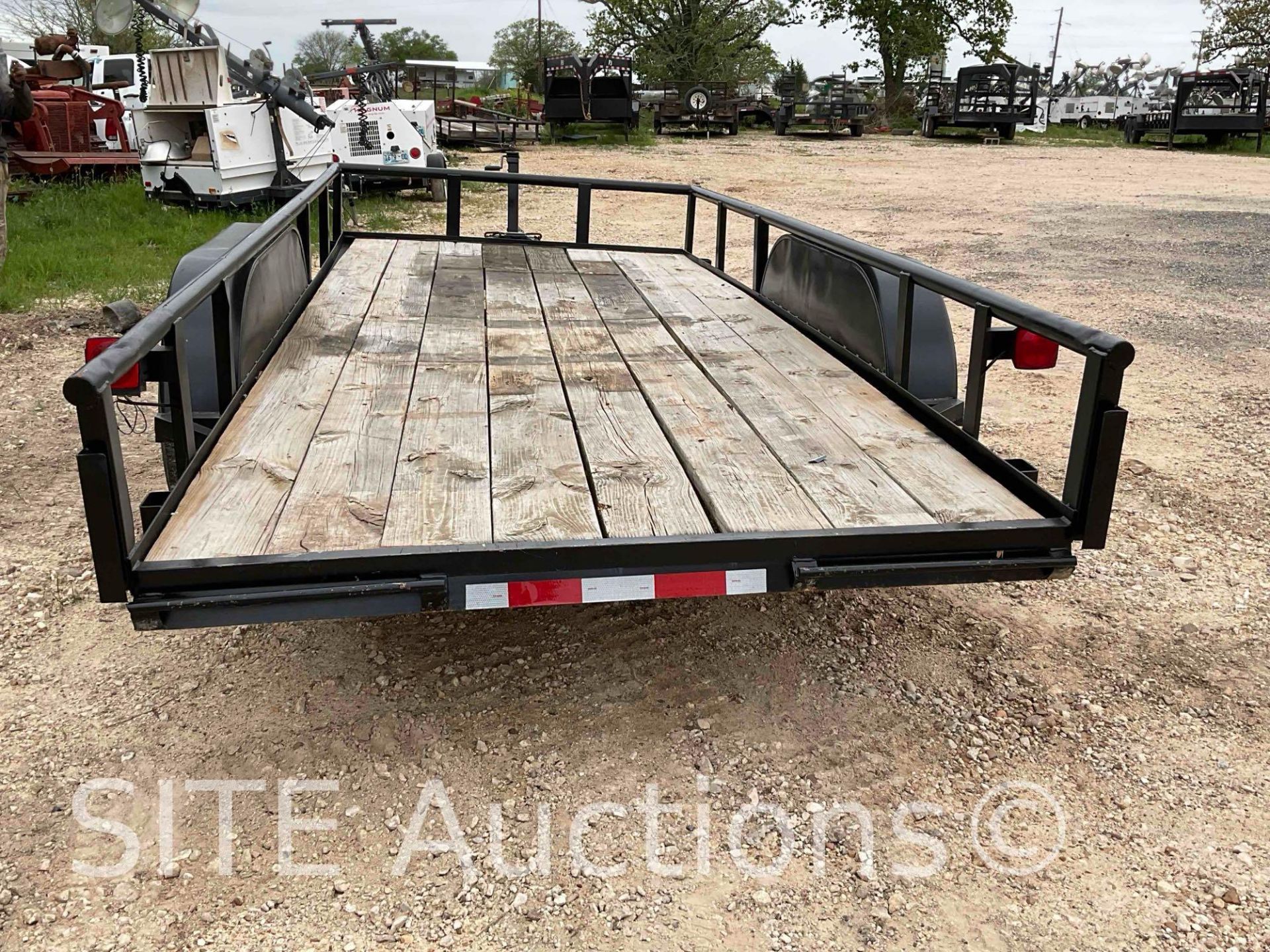 16ft. T/A Flatbed Trailer - Image 6 of 11
