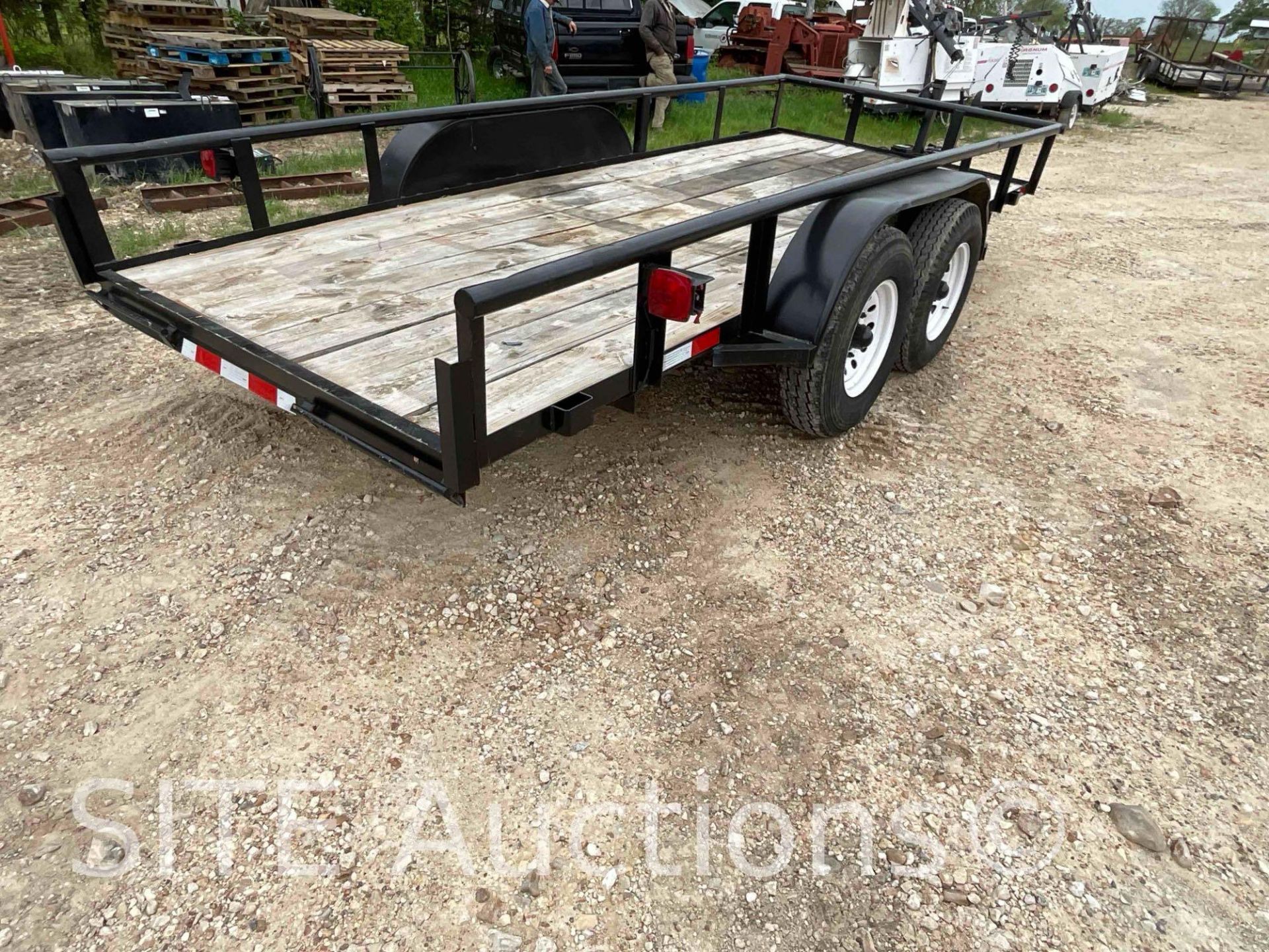 16ft. T/A Flatbed Trailer - Image 5 of 11