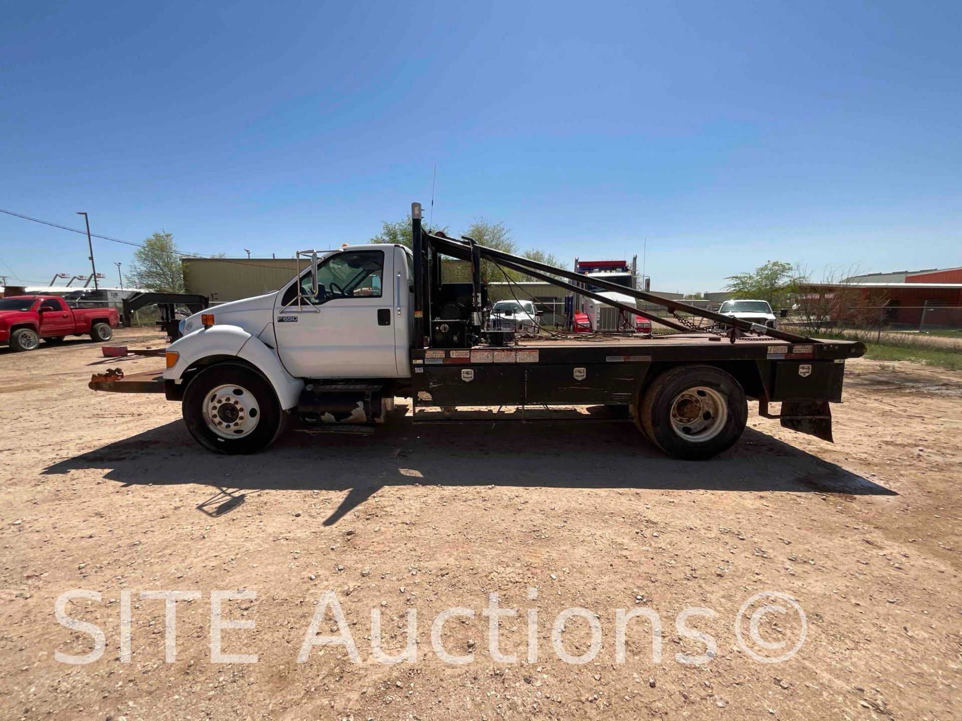 2013 Ford F650 SD Gin Pole Truck - Image 10 of 30