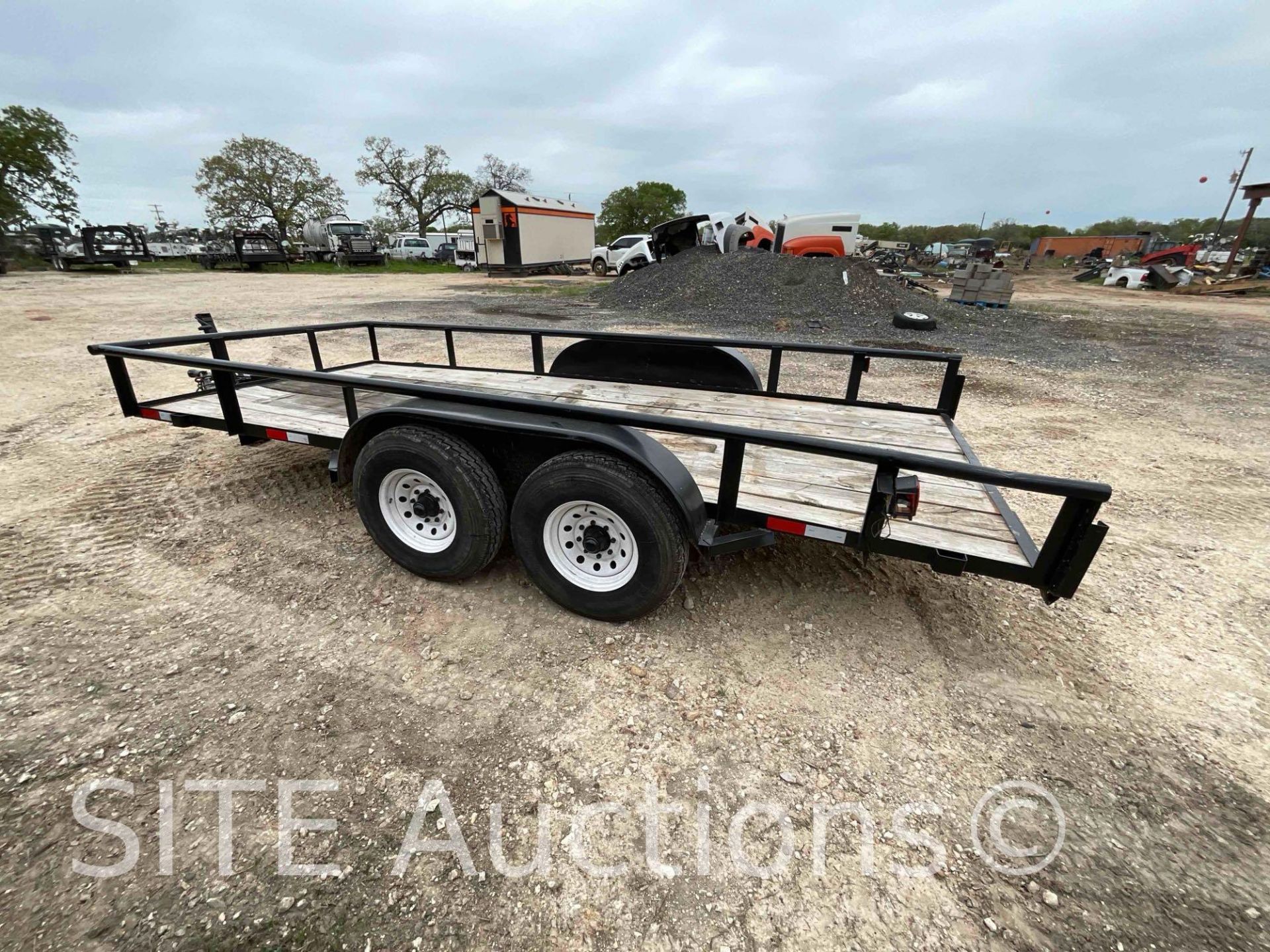 16ft. T/A Flatbed Trailer - Image 8 of 11