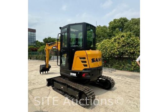 2024 Sany SY35U Mini Excavator - Image 6 of 16